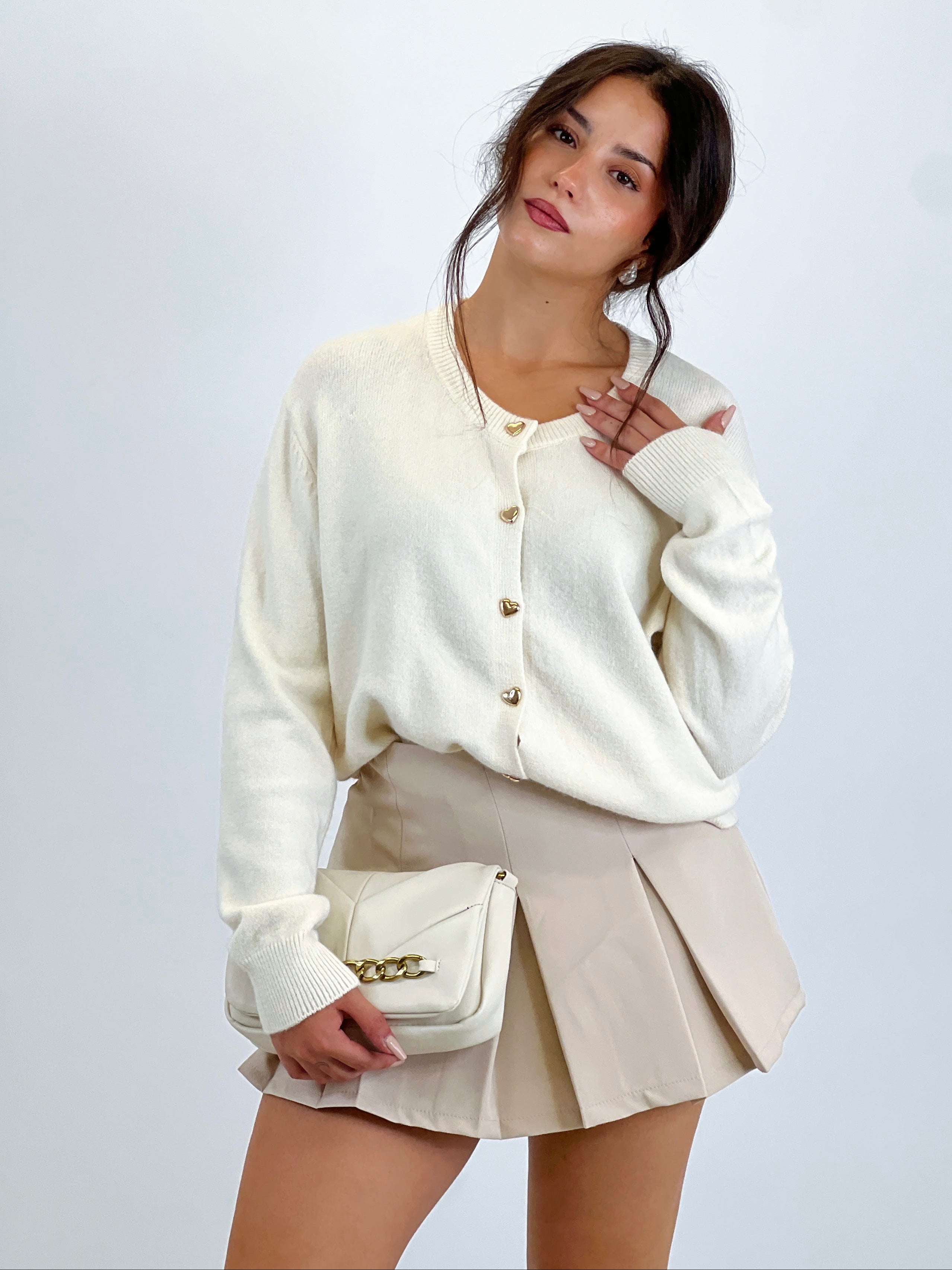 Falda pantalón tablas