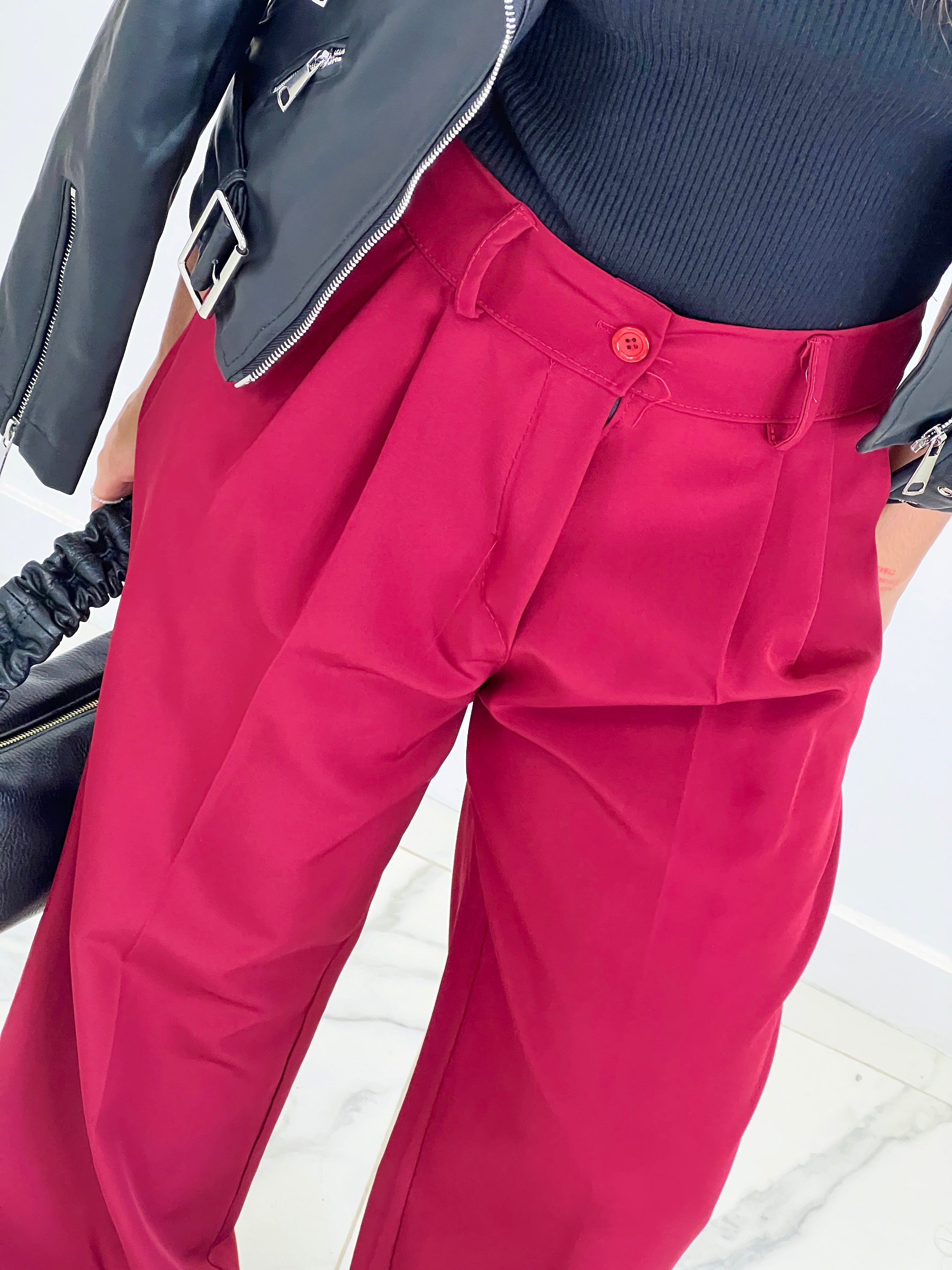 Pantaló pinces wide leg