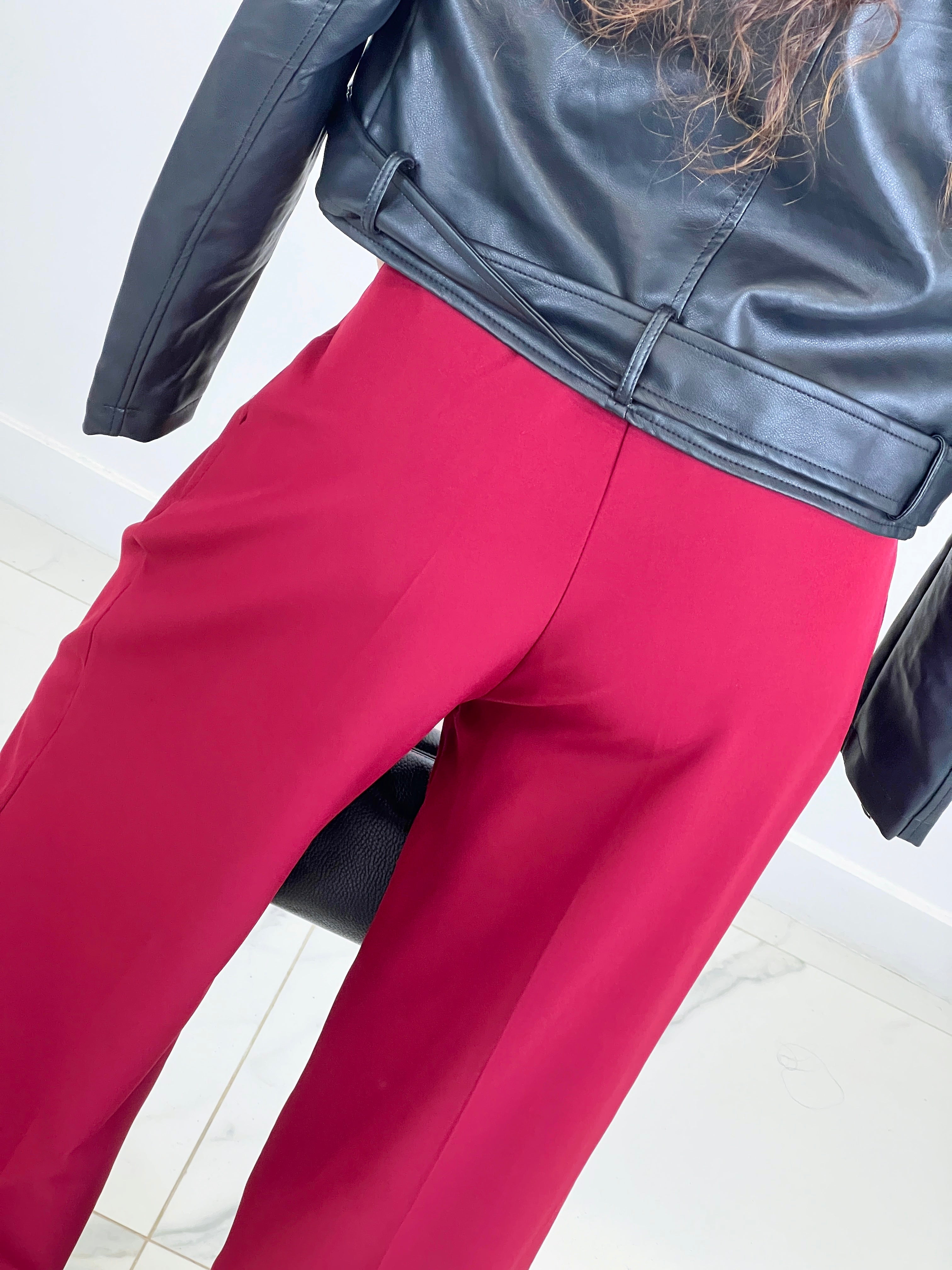 Pantaló pinces wide leg