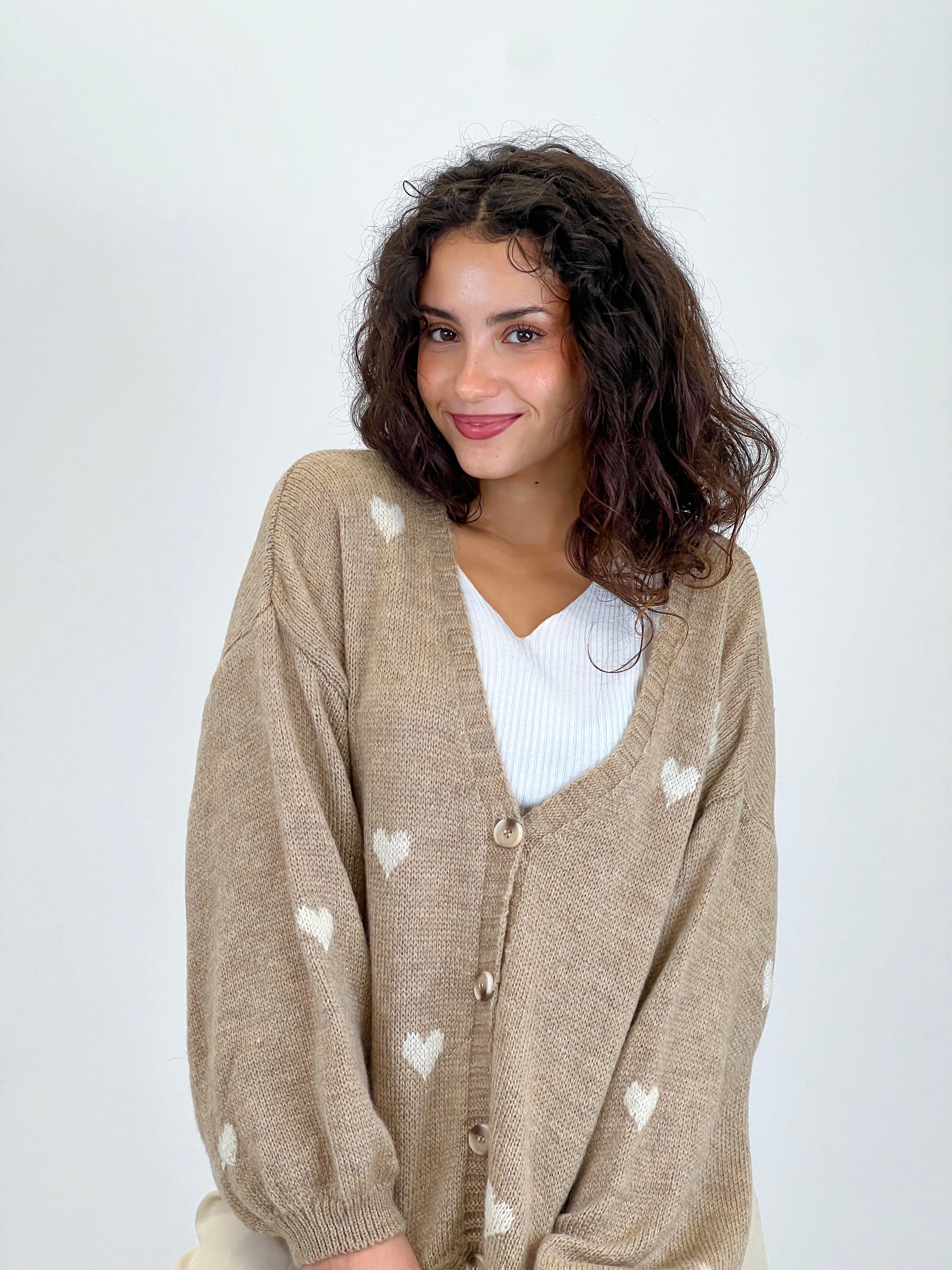 Jersey botones corazones