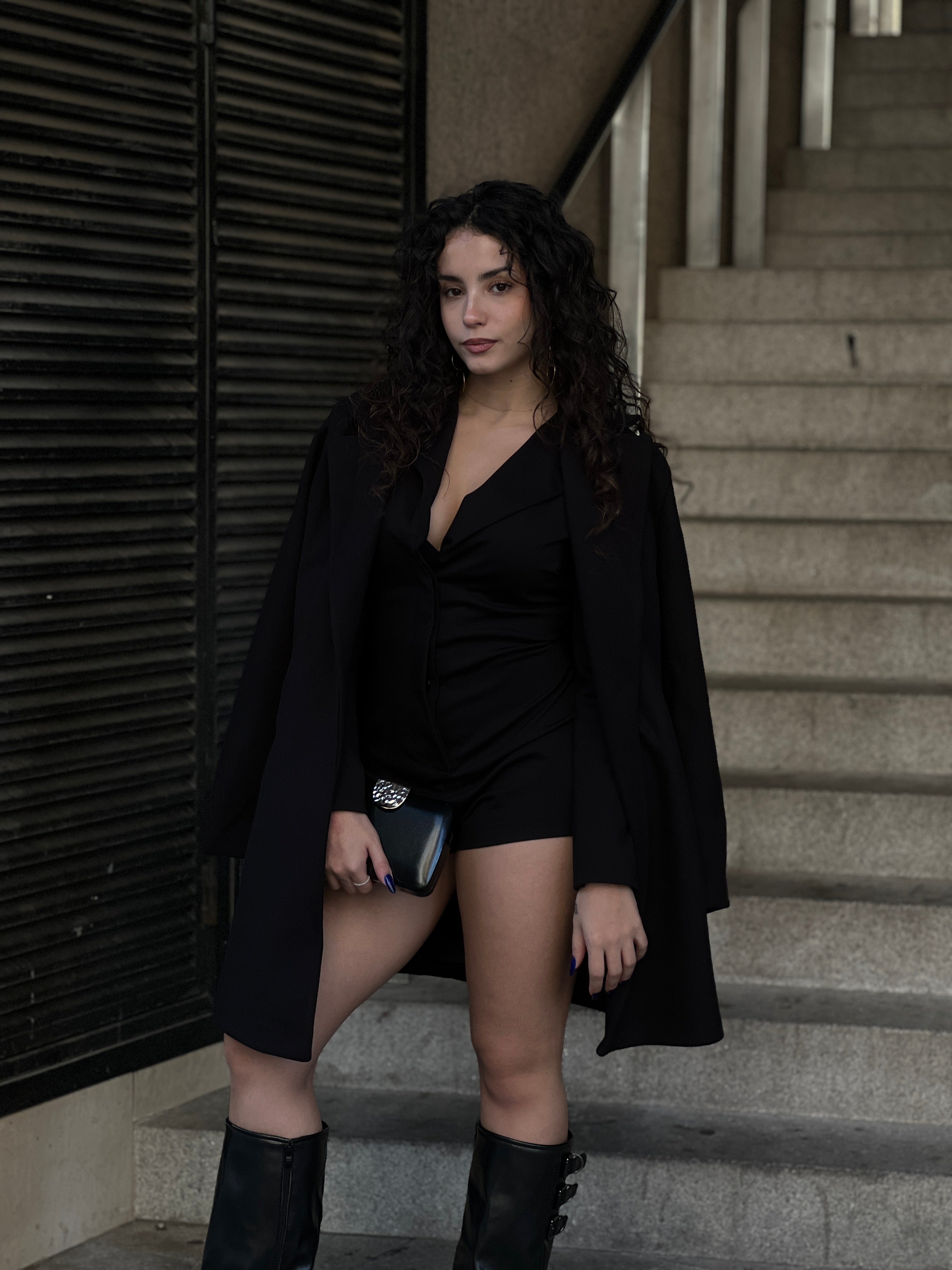 Mono short coupe américaine