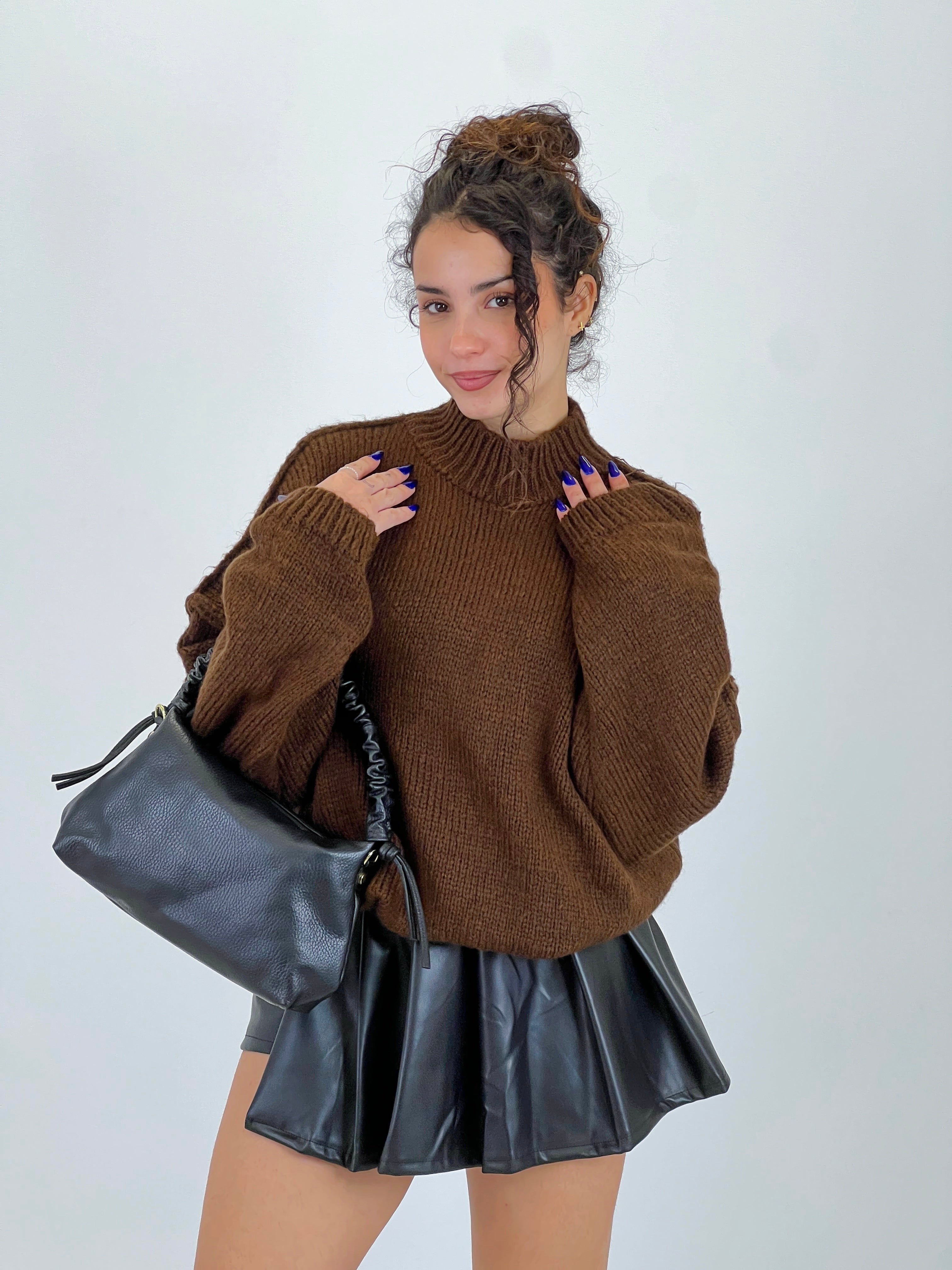 Jersey perkins oversize manga caída