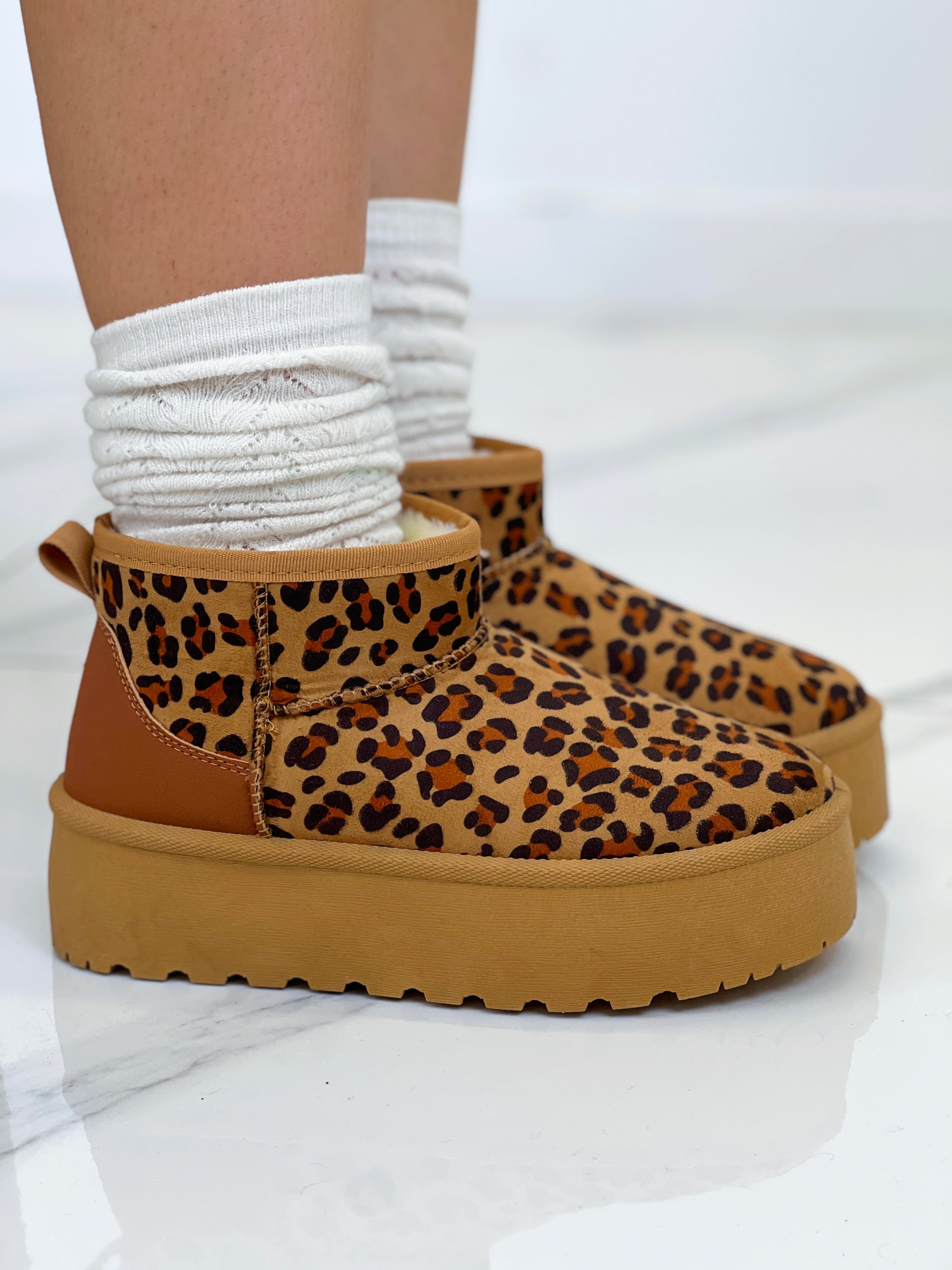 Botines plataforma forro pelo