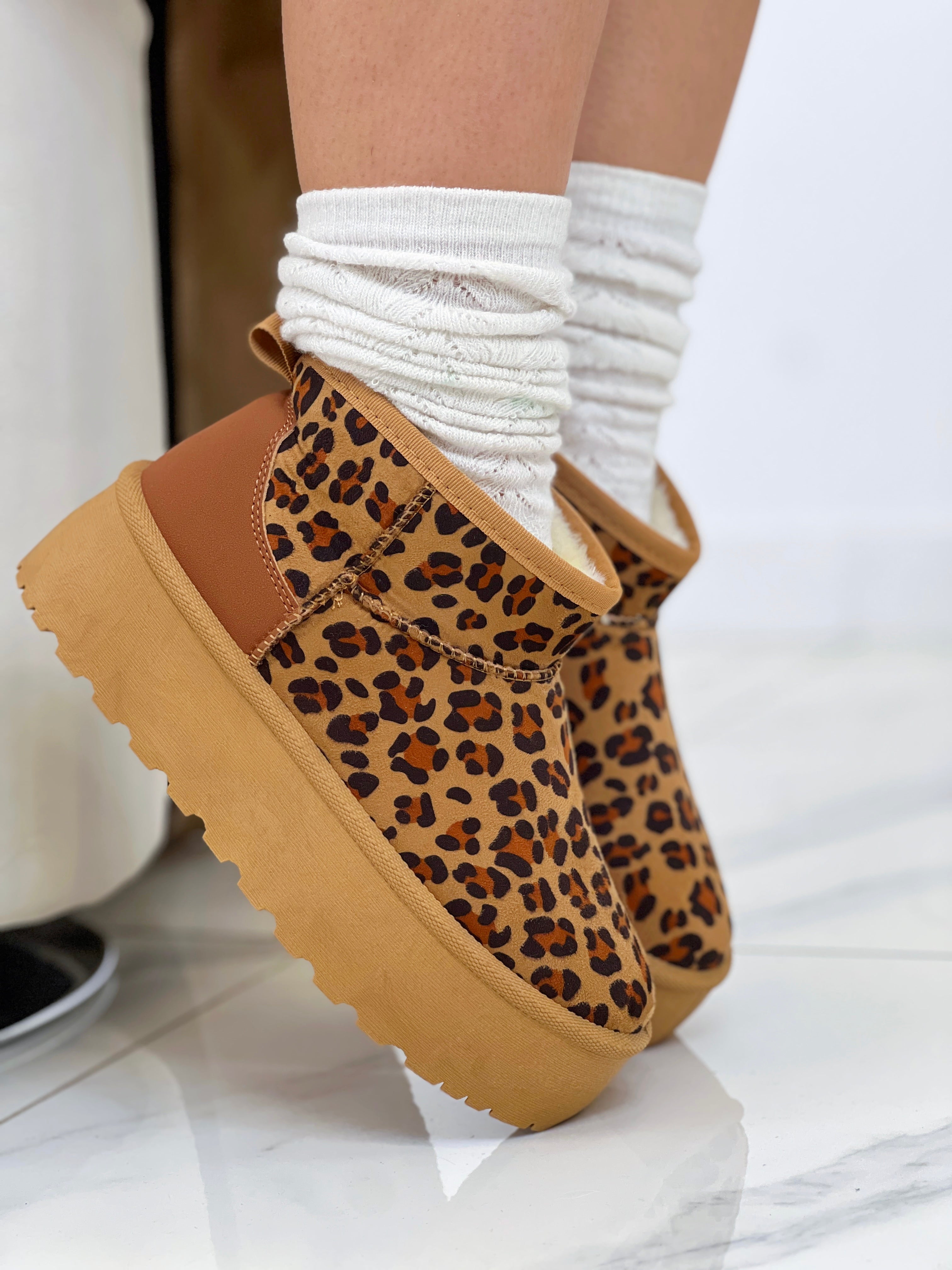 Botines plataforma forro pelo