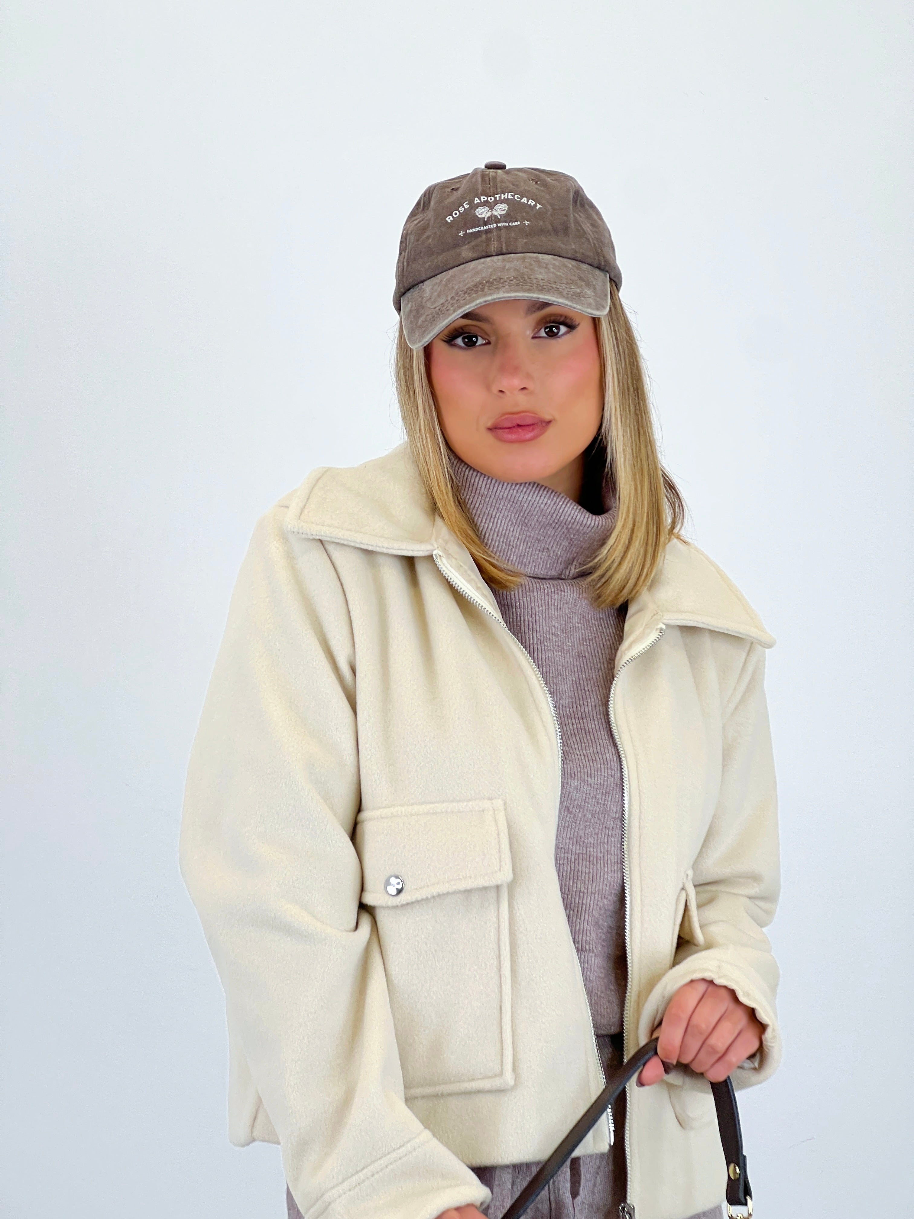 Chaqueta solapa cremallera