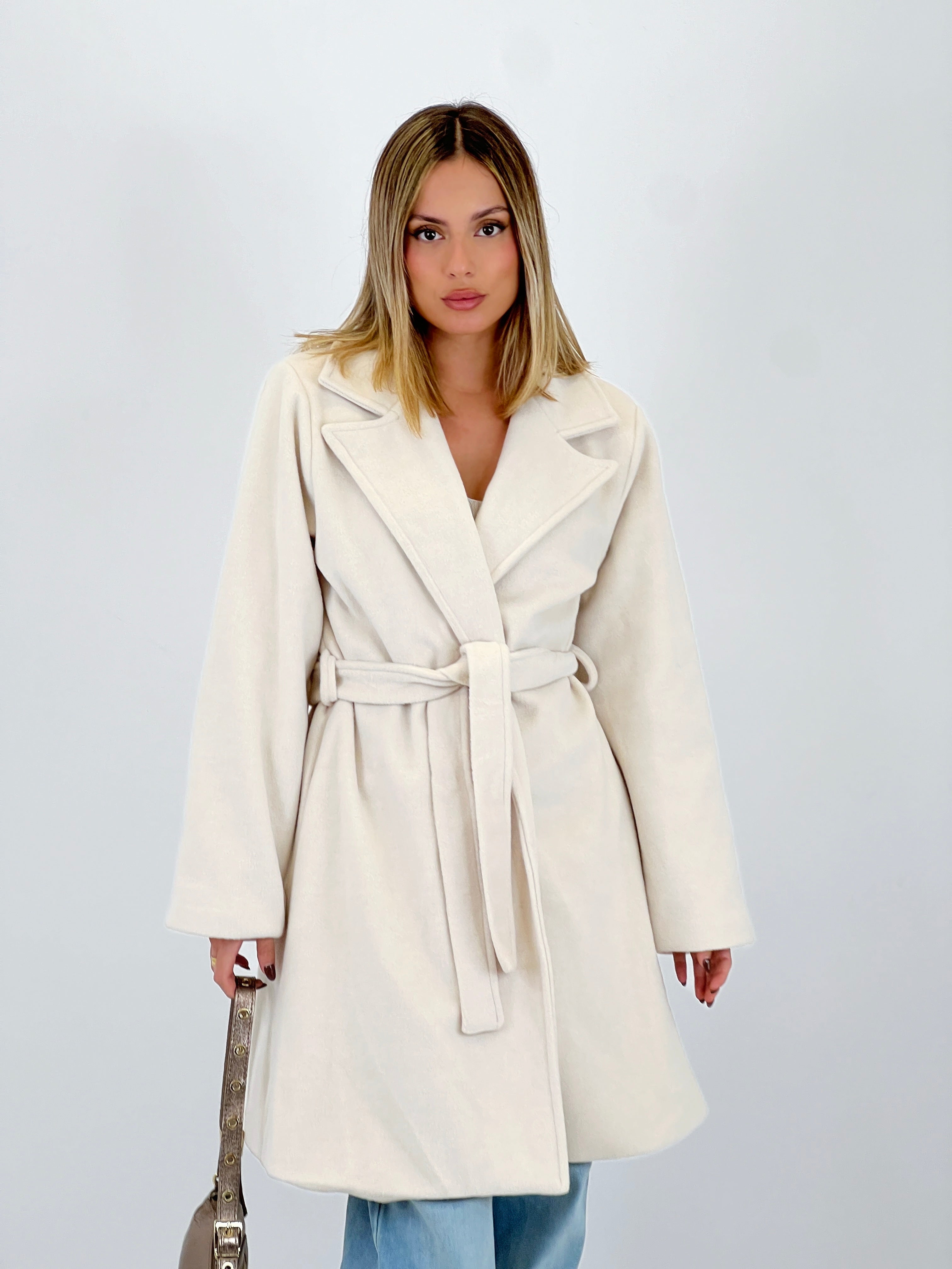 Abrigo cinturón soft