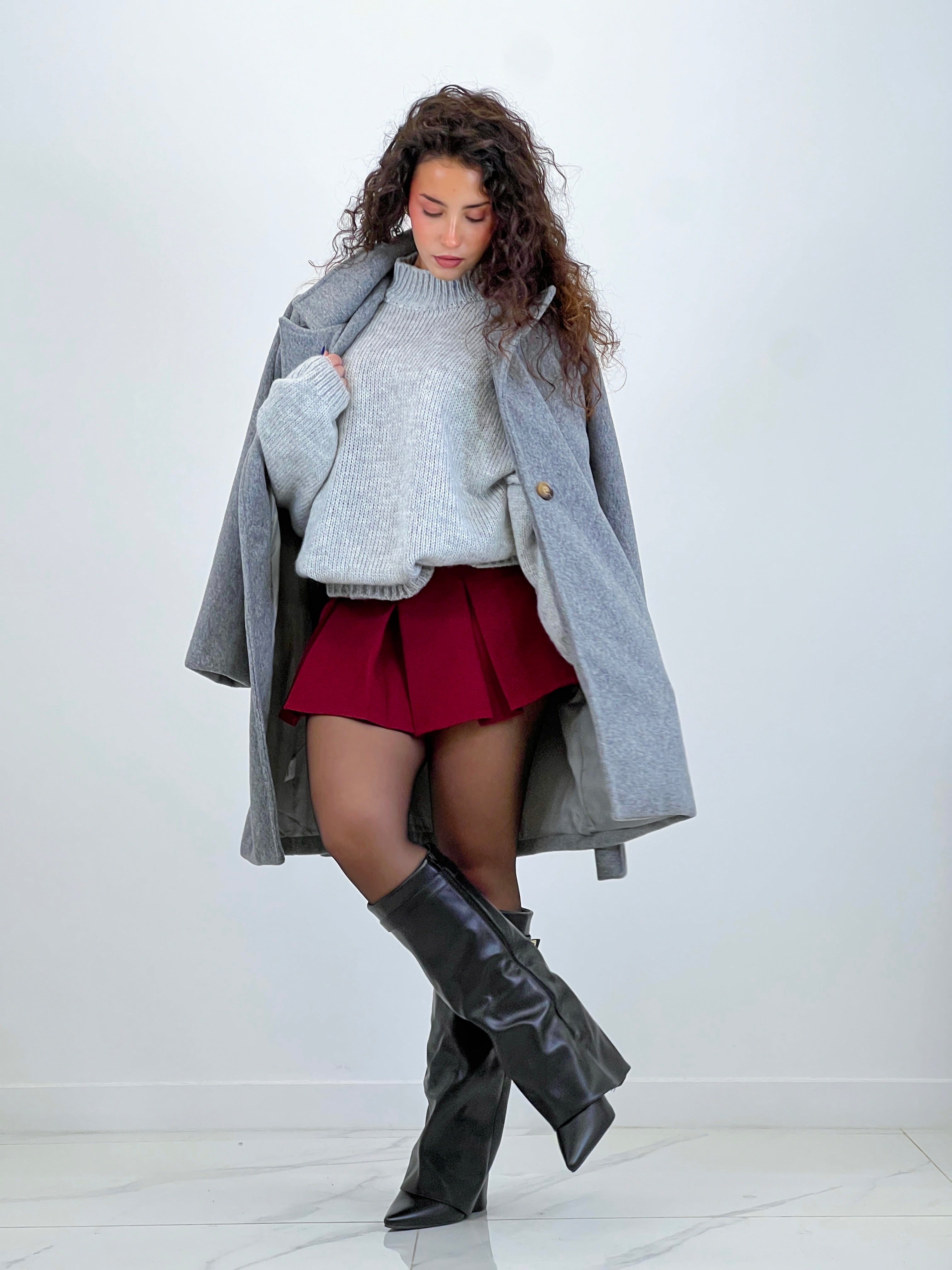 Jersey perkins oversize manga caída