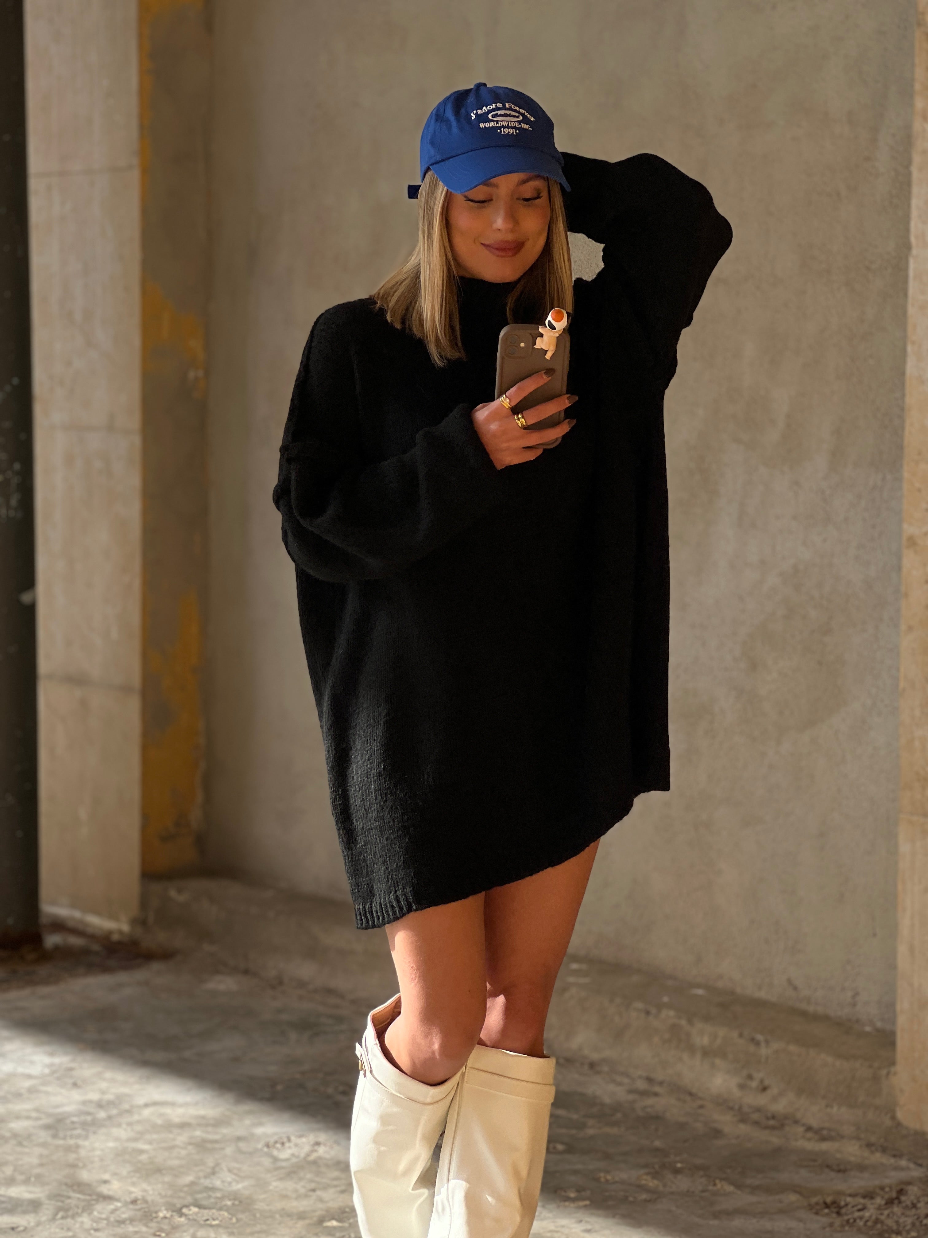 Jersey perkins oversize manga caída