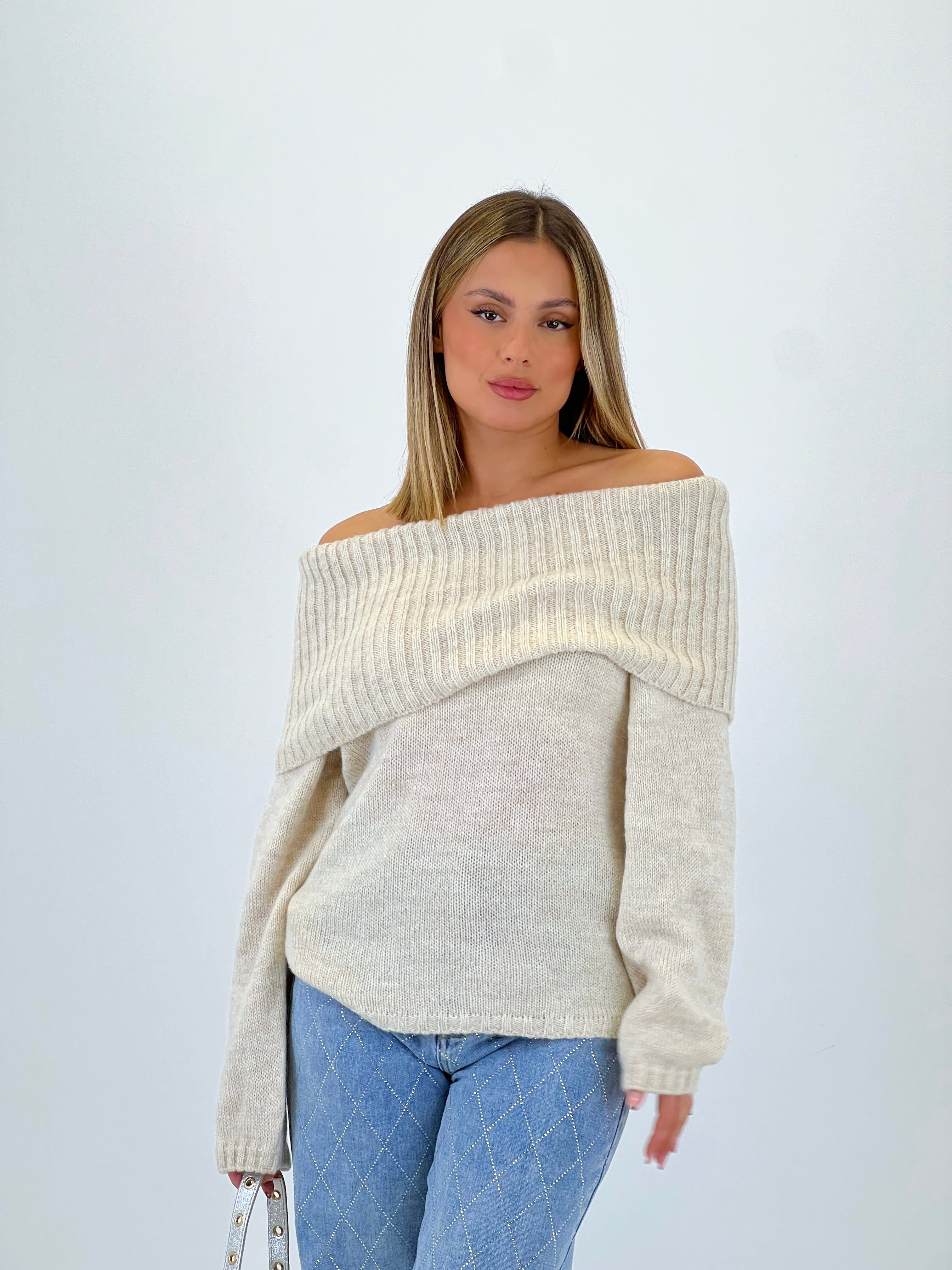 Jeans wide leg brillantes