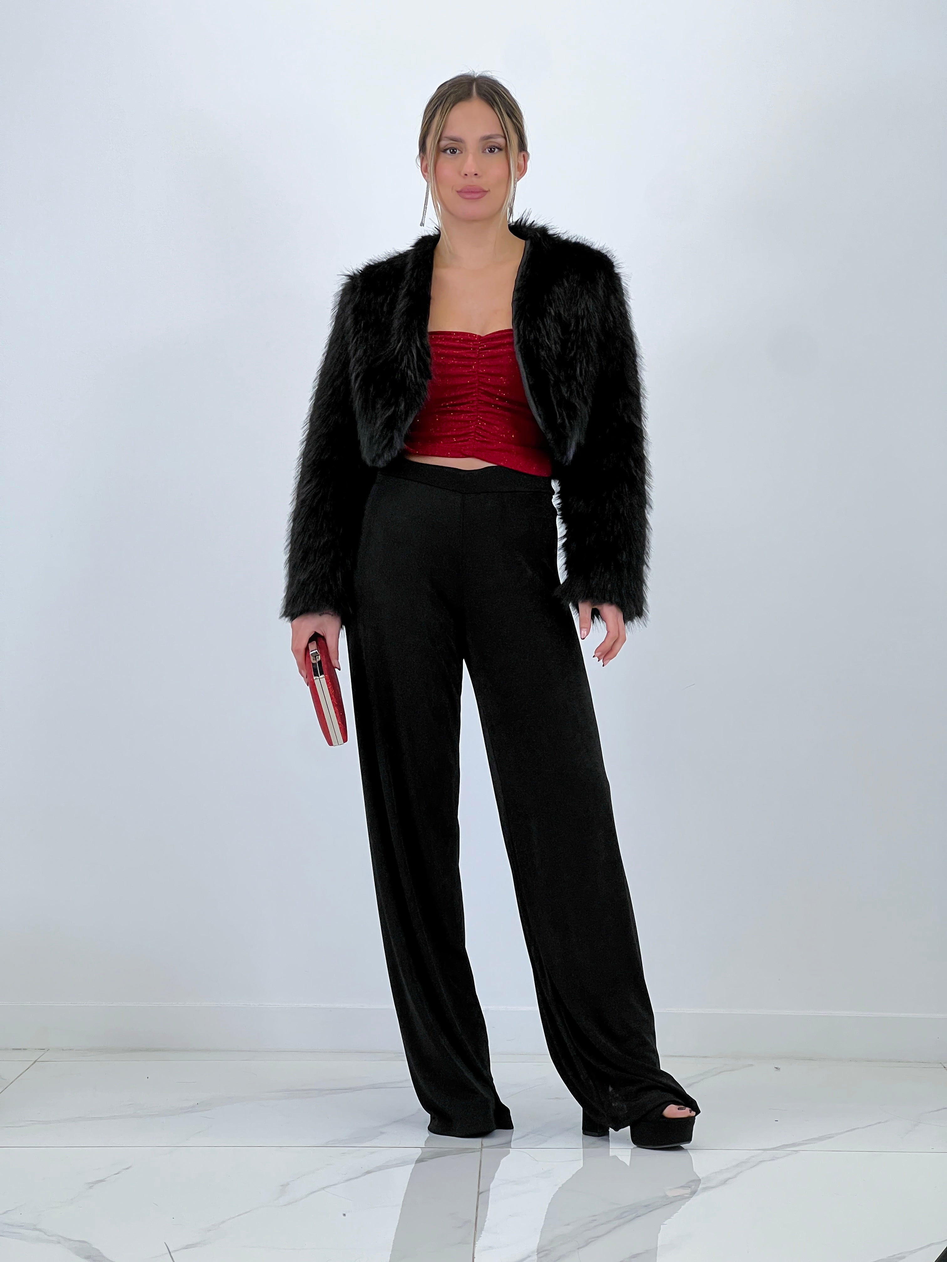 Pantaló pinces wide leg