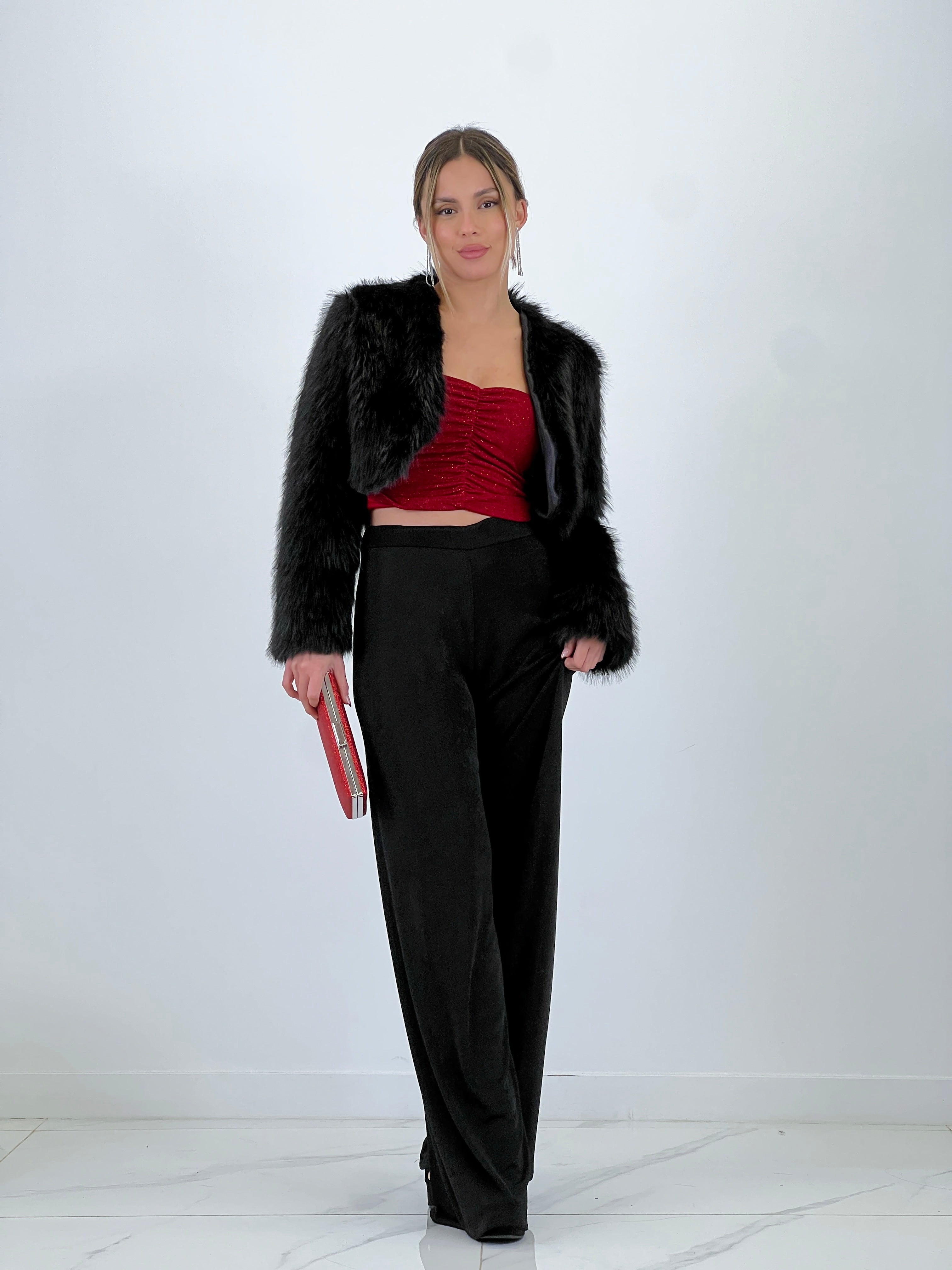 Pantaló pinces wide leg