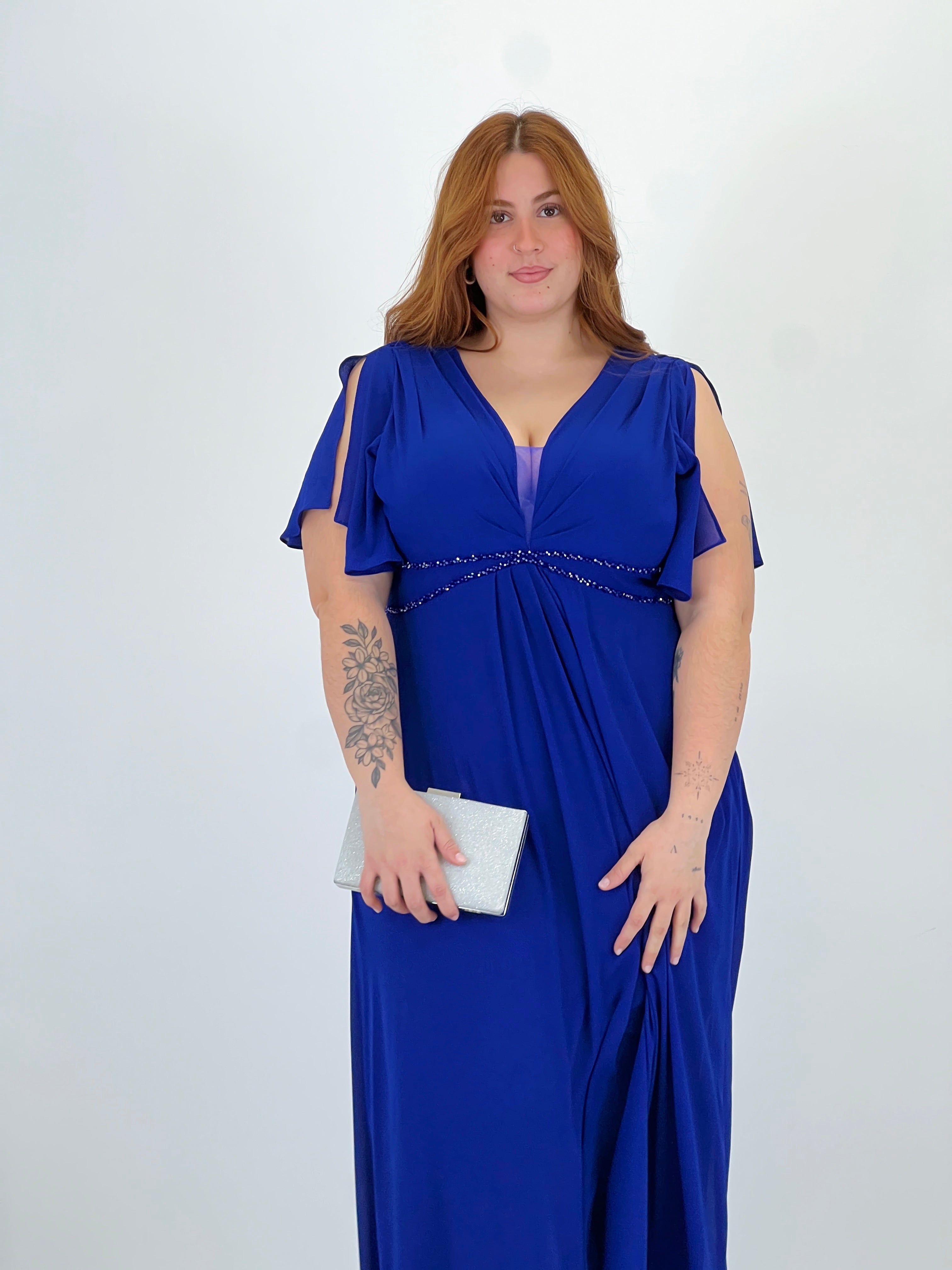 Vestido cintura pedrería Frida