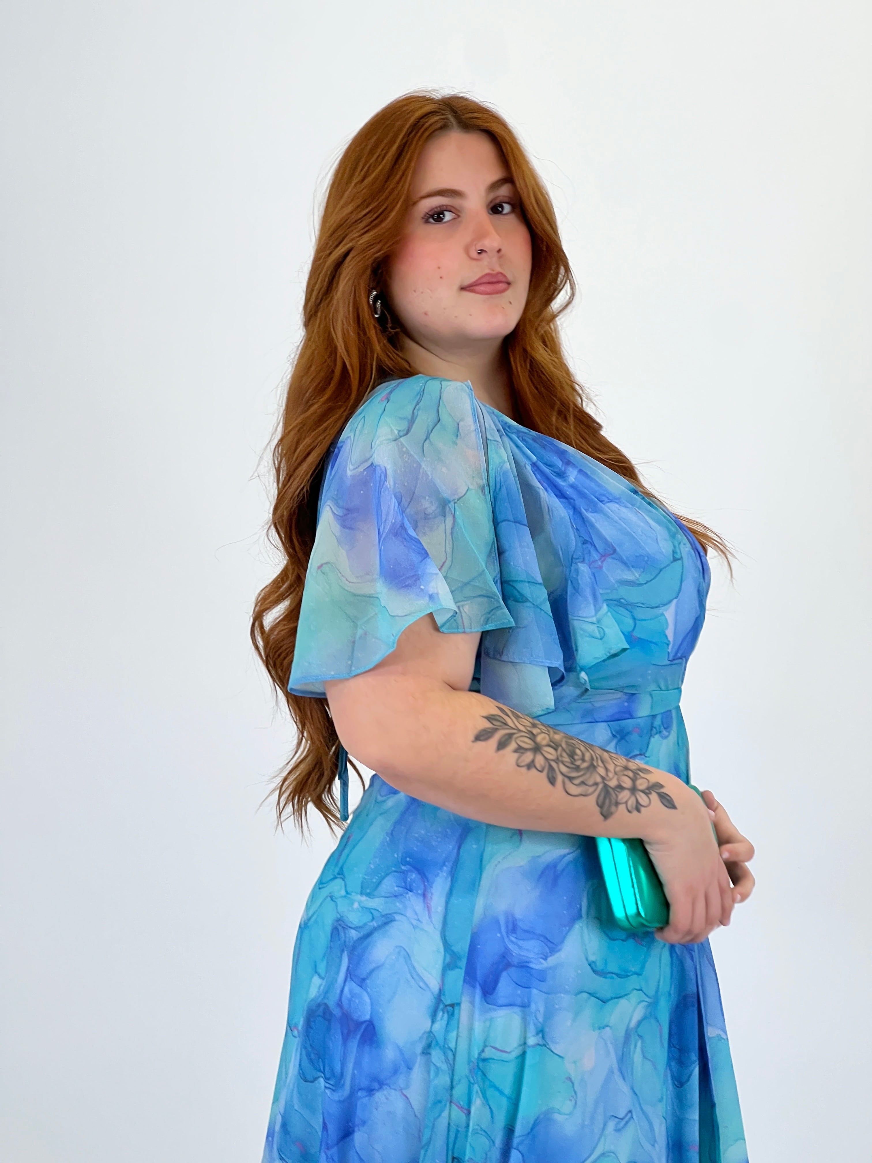 Vestido estampado Irune