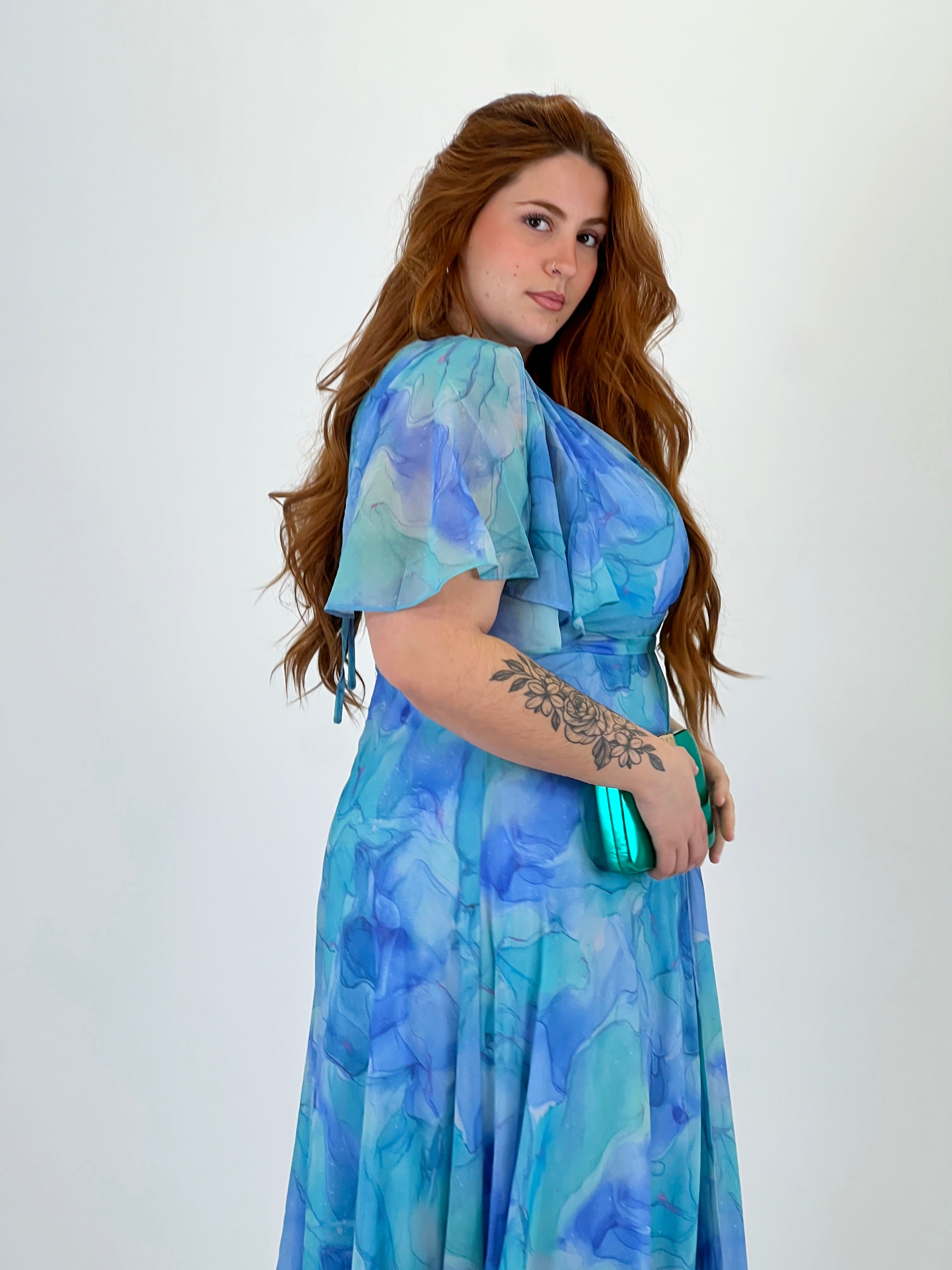 Vestido estampado Irune