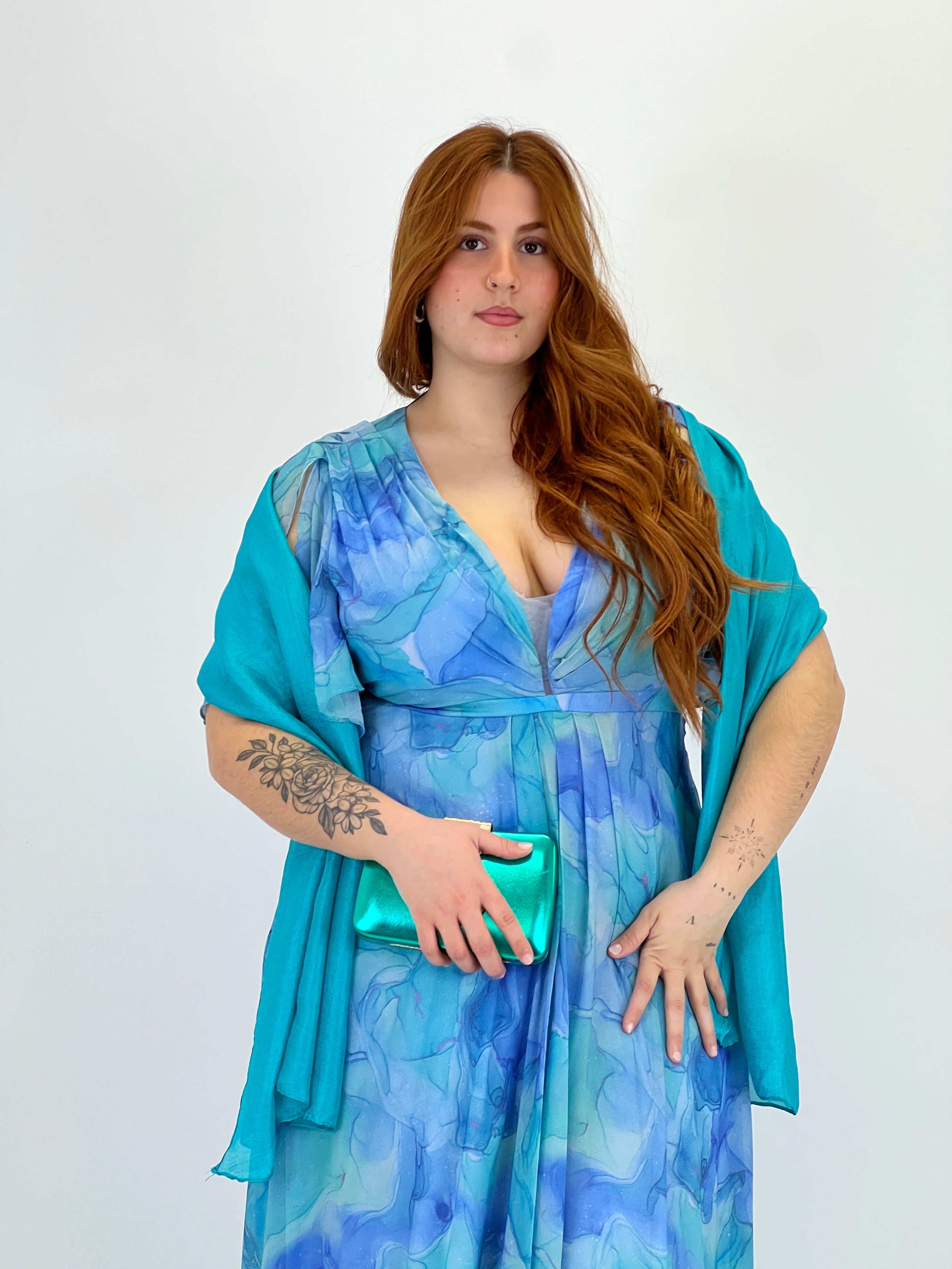 Vestido estampado Irune