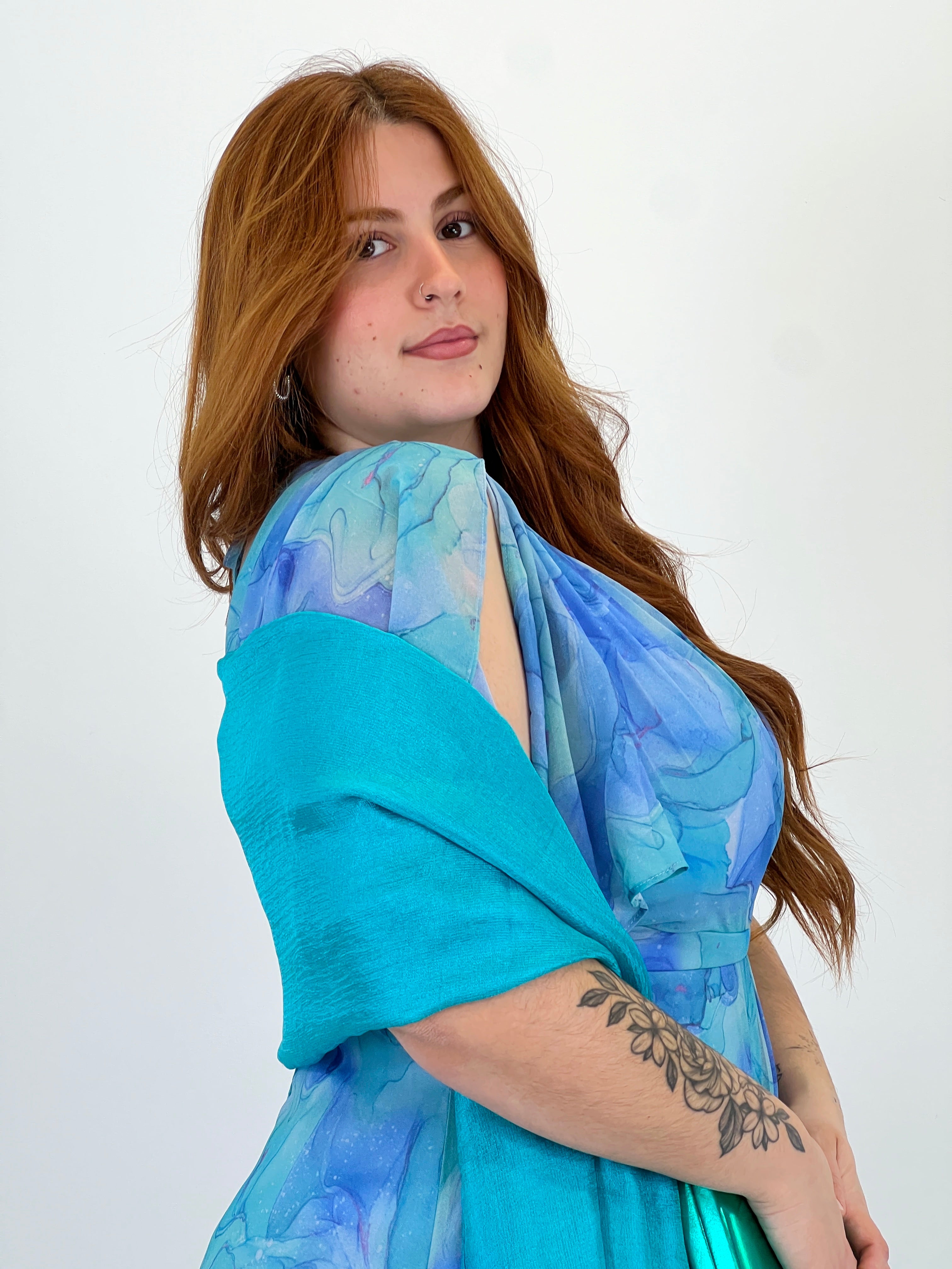 Vestido estampado Irune