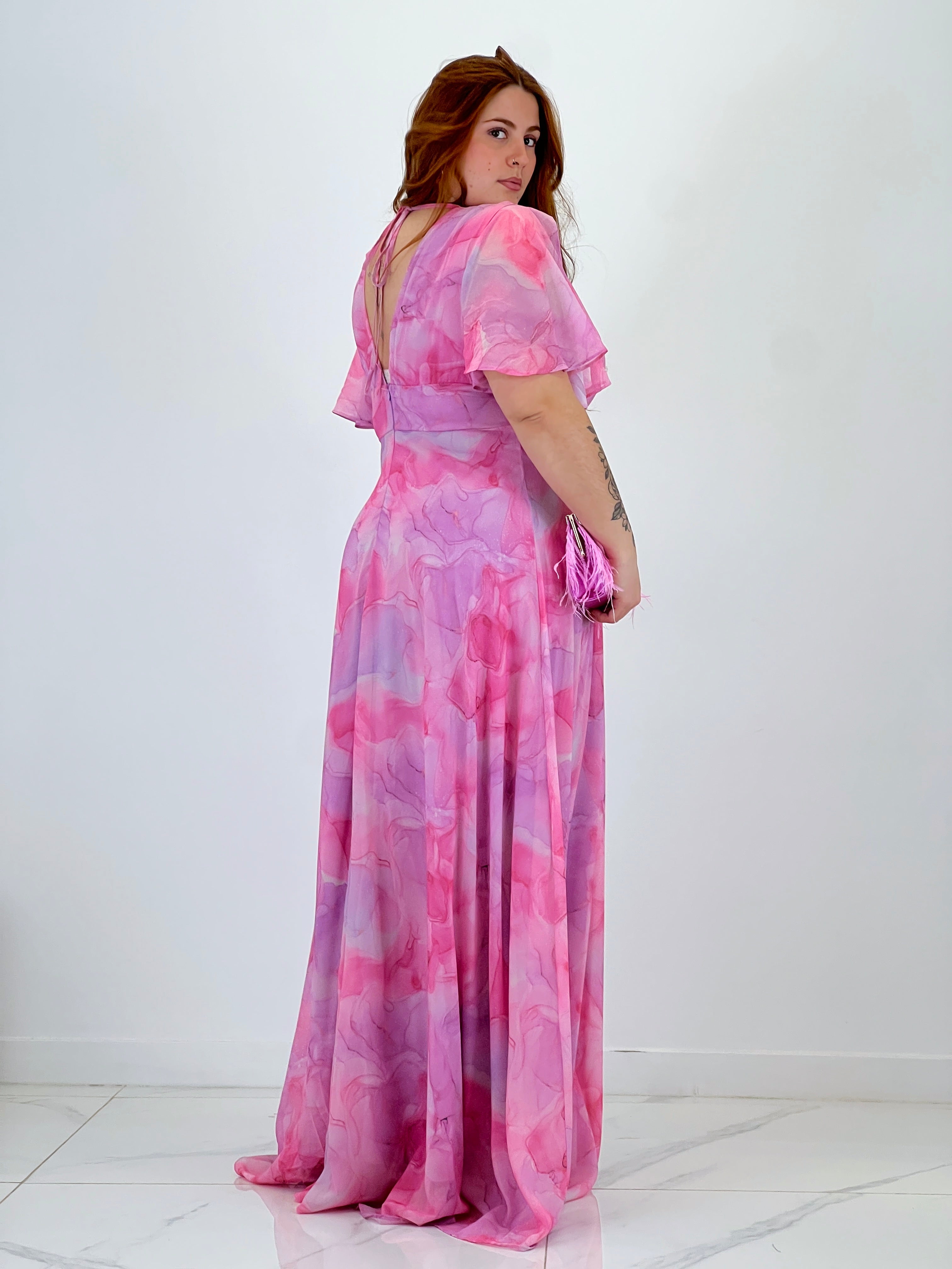 Vestido estampado Irune