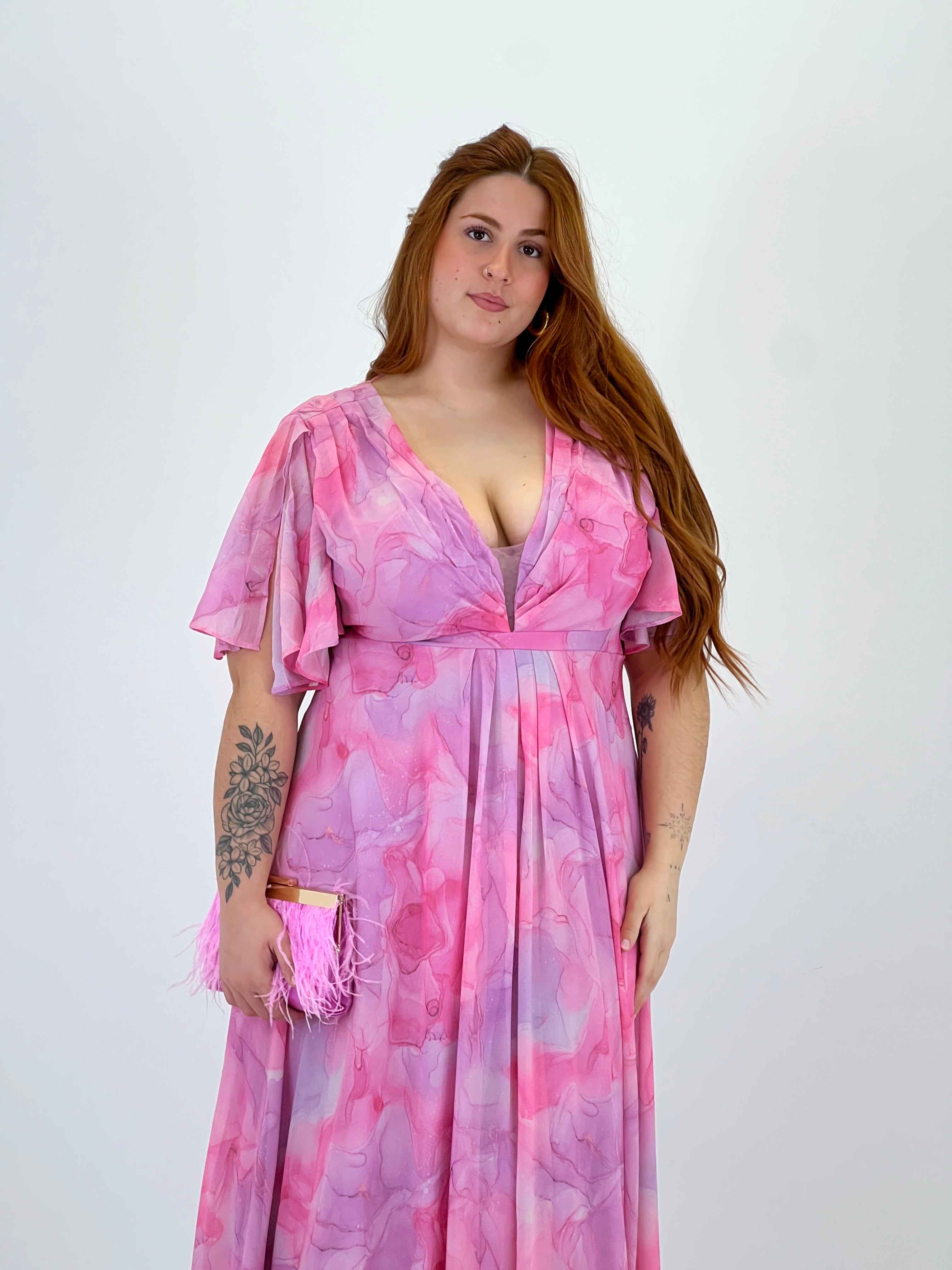 Vestido estampado Irune