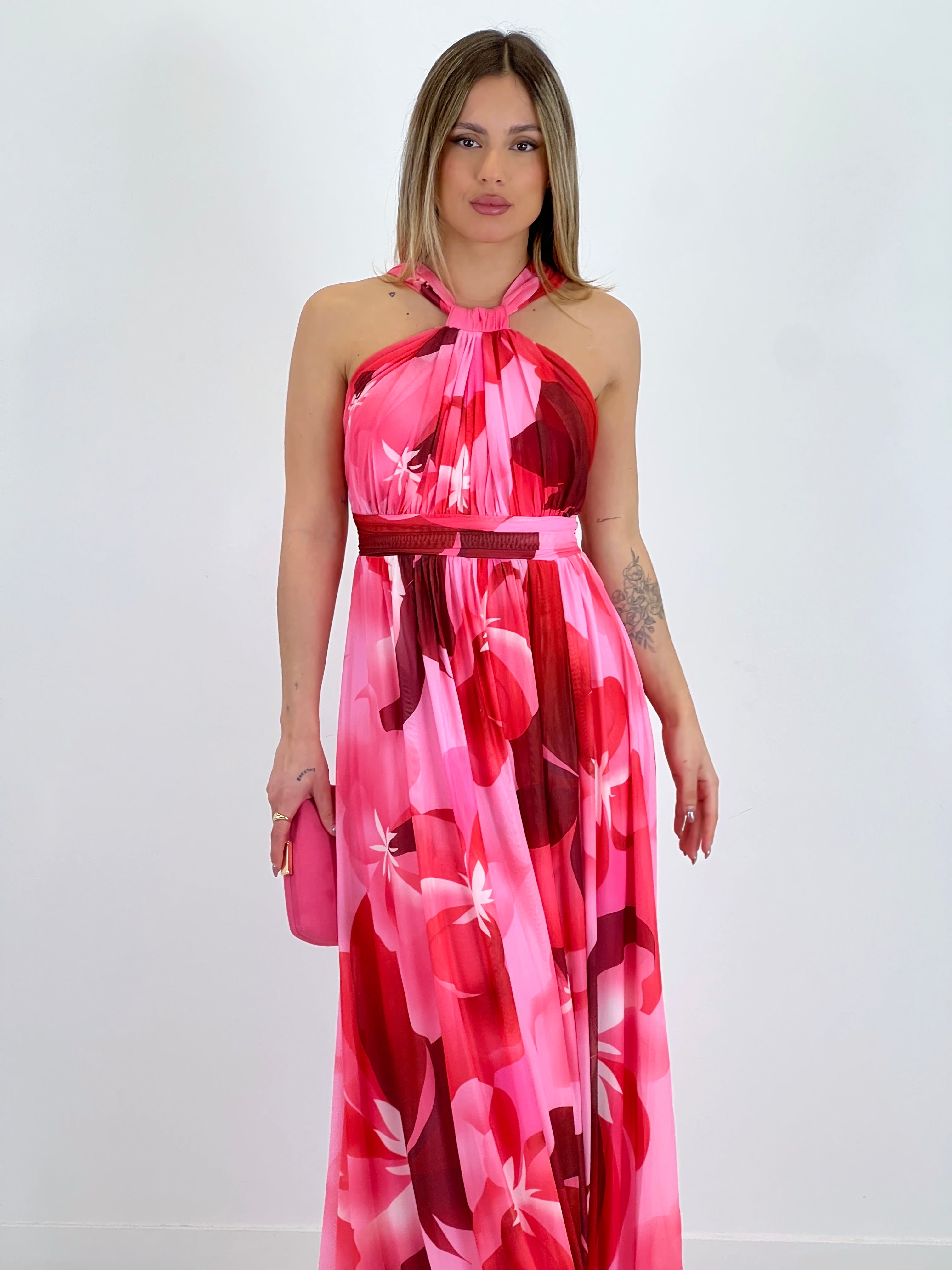 Danae printed dress