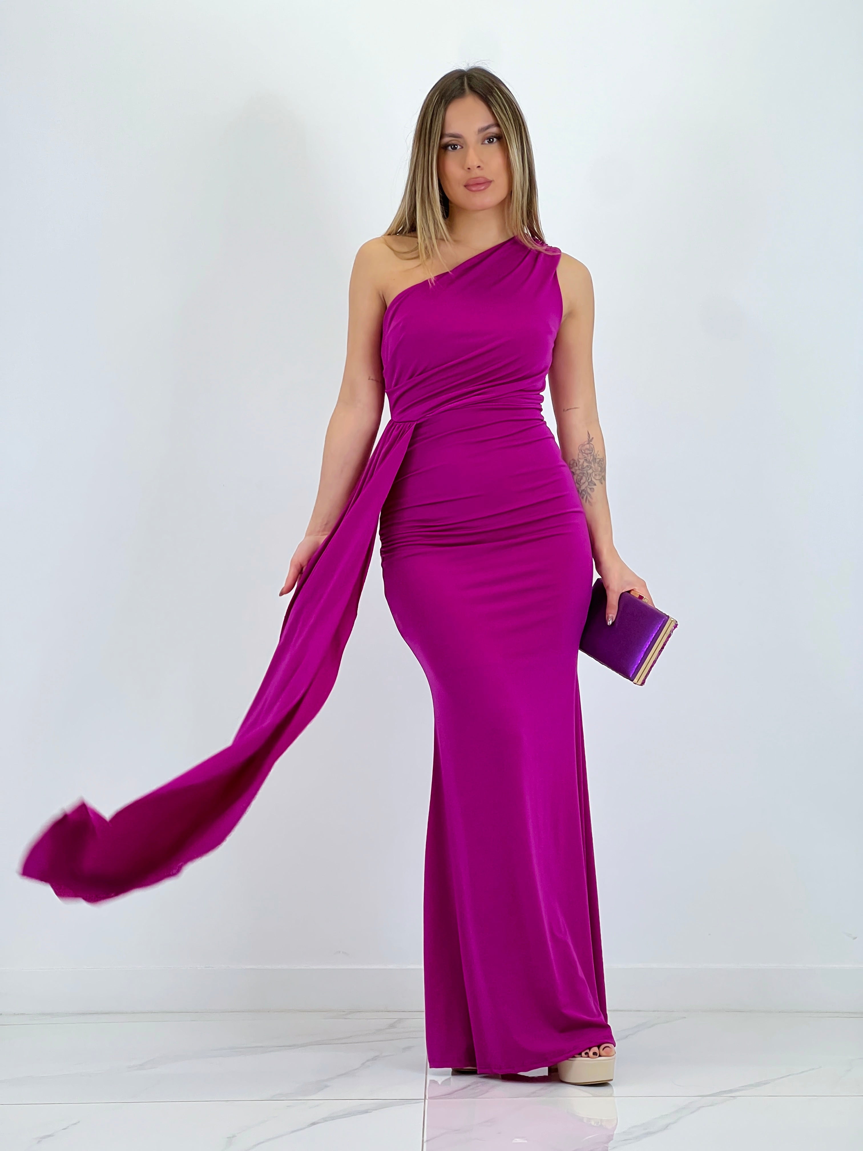 Vestido asimétrico Isabella