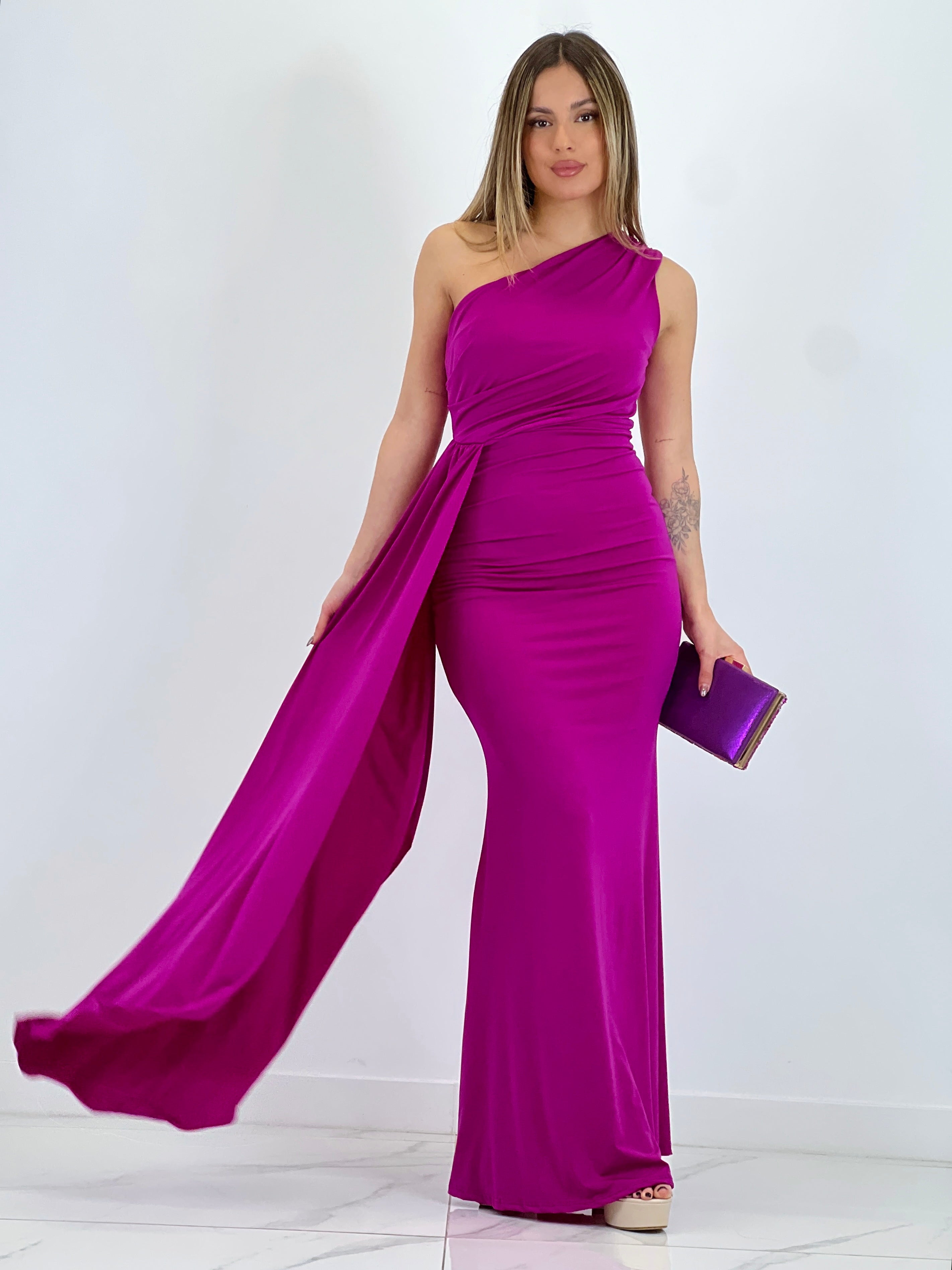 Vestido asimétrico Isabella