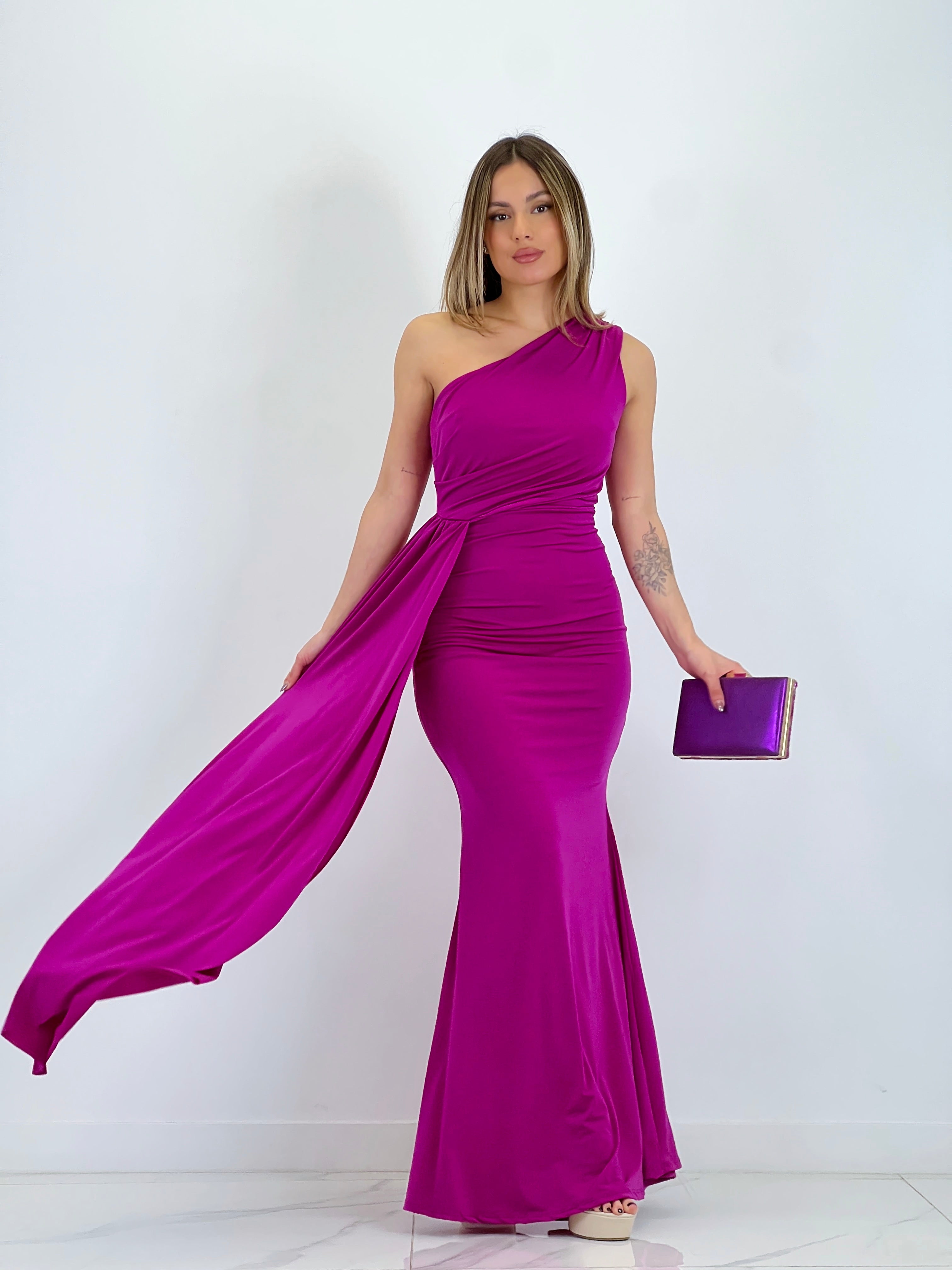 Vestido asimétrico Isabella