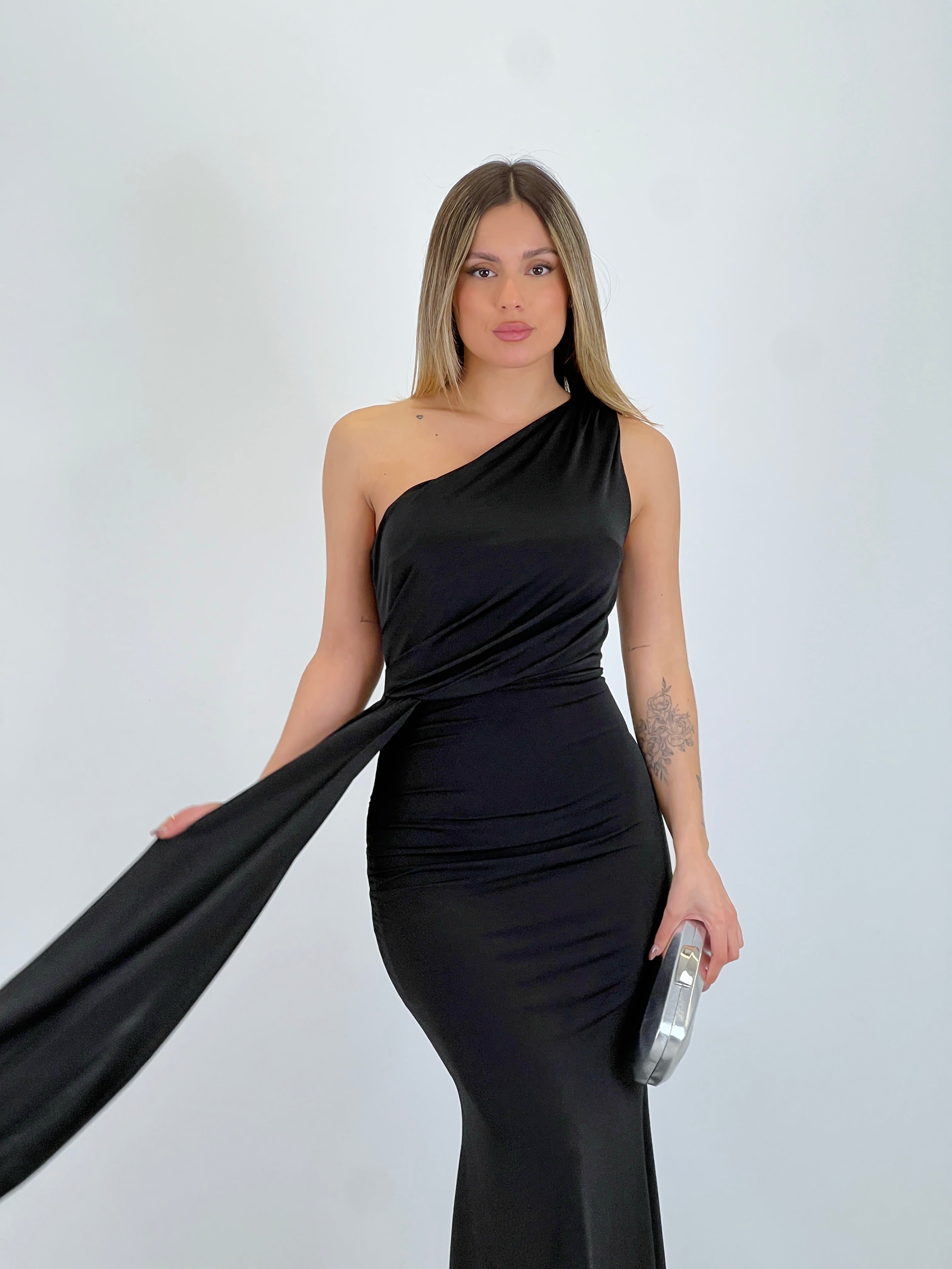 Vestido asimétrico Isabella