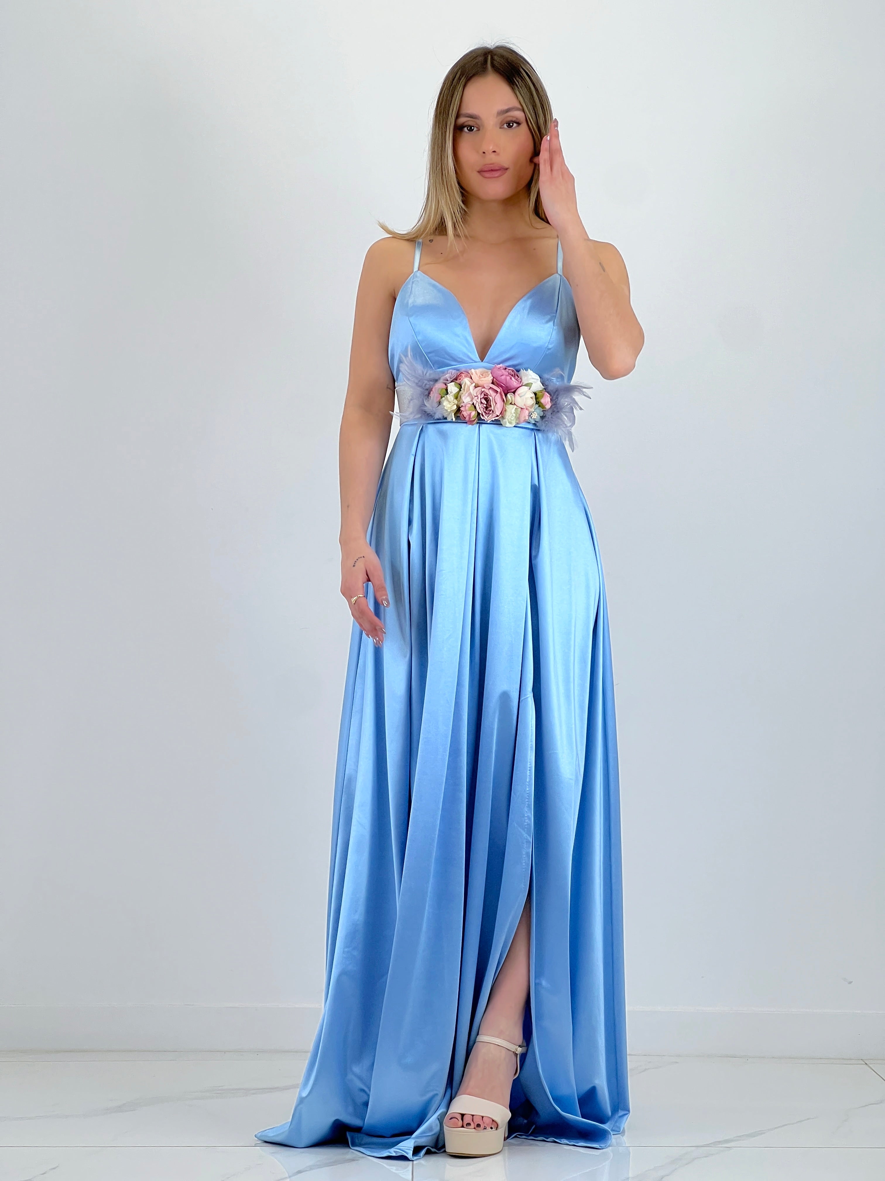 Vestido satinado Seline