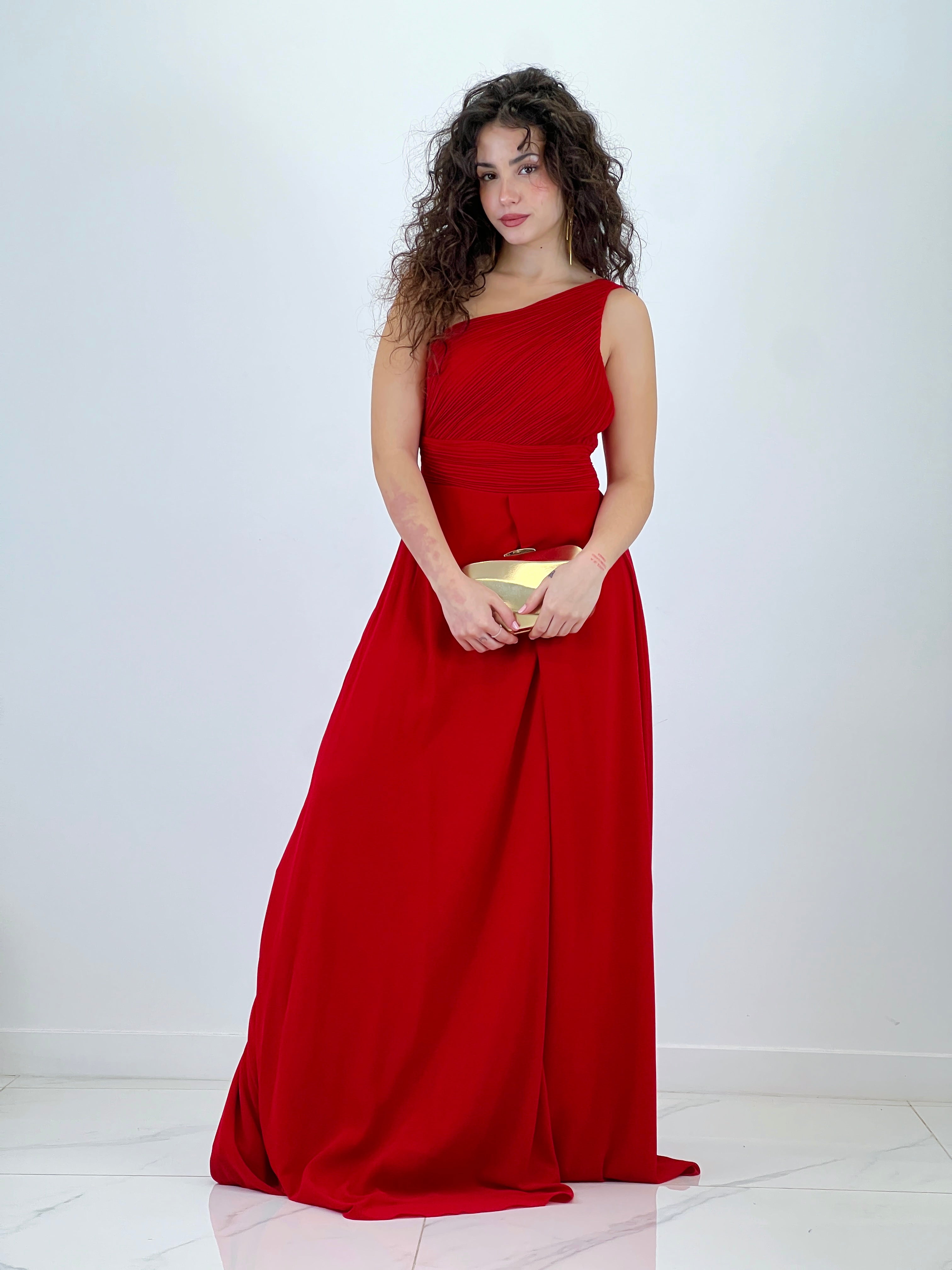 Vestido drapeado romano Julia - Zebra&Maduixa®