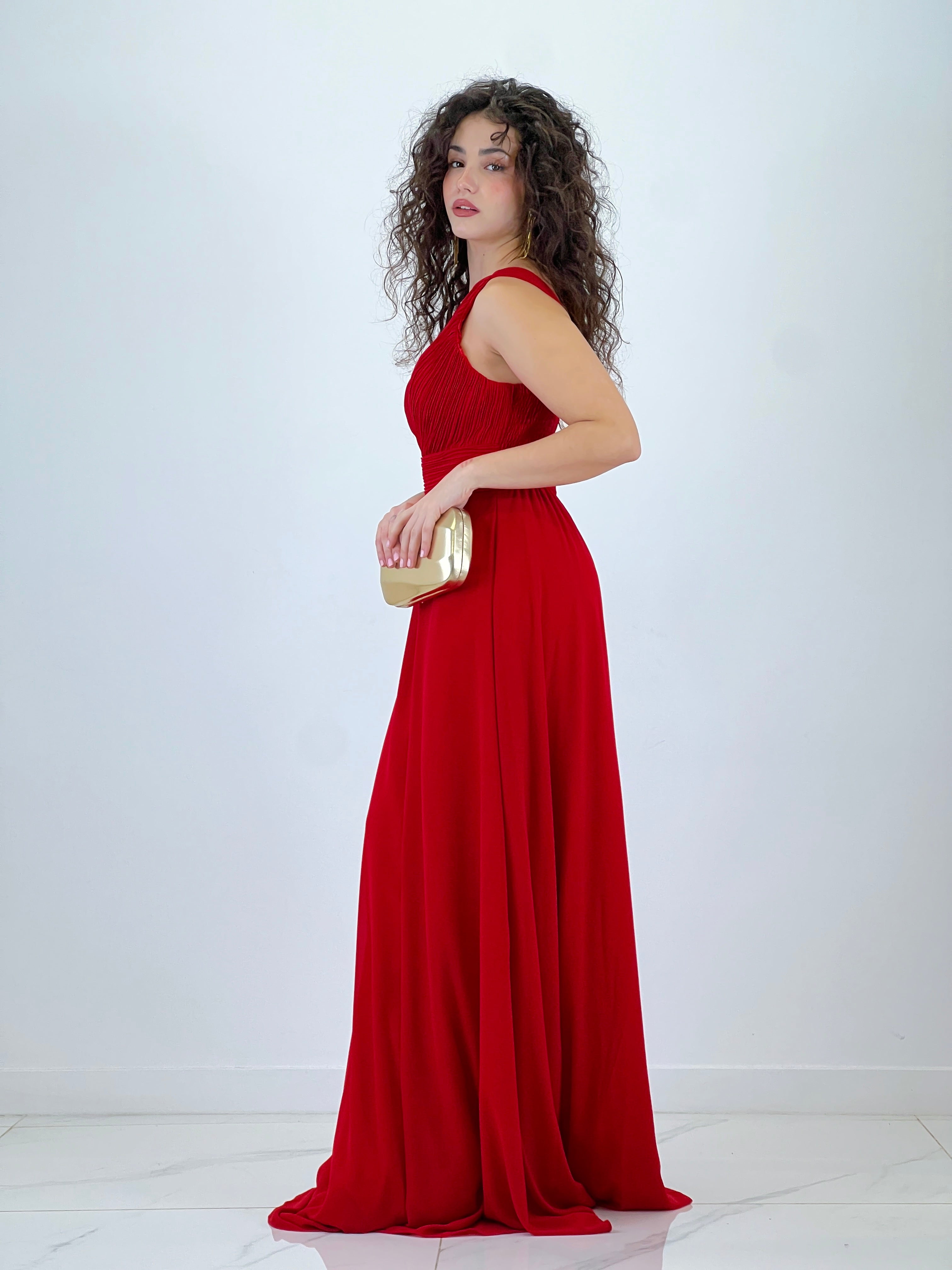 Vestido drapeado romano Julia - Zebra&Maduixa®