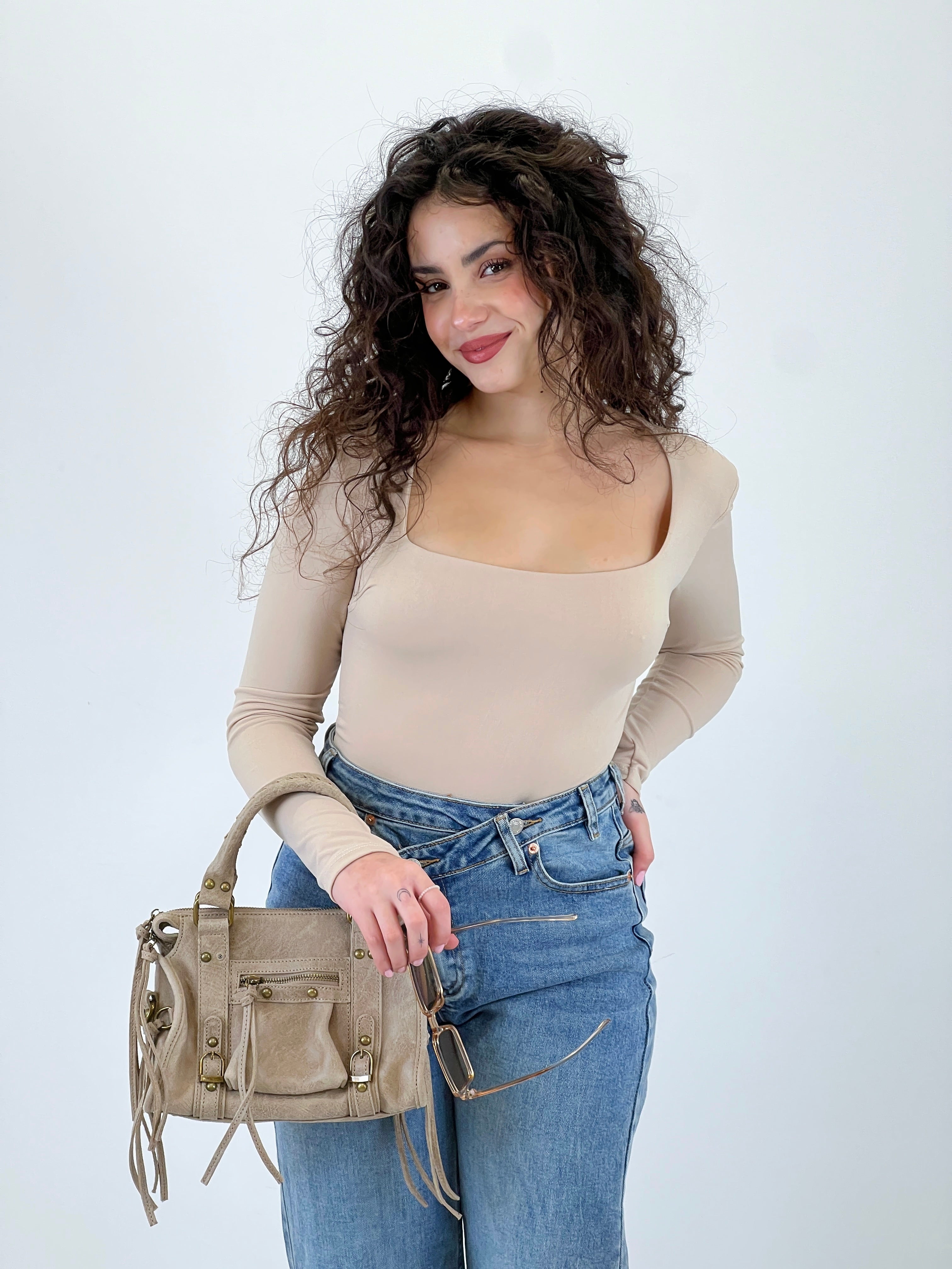 Body escote cuadrado