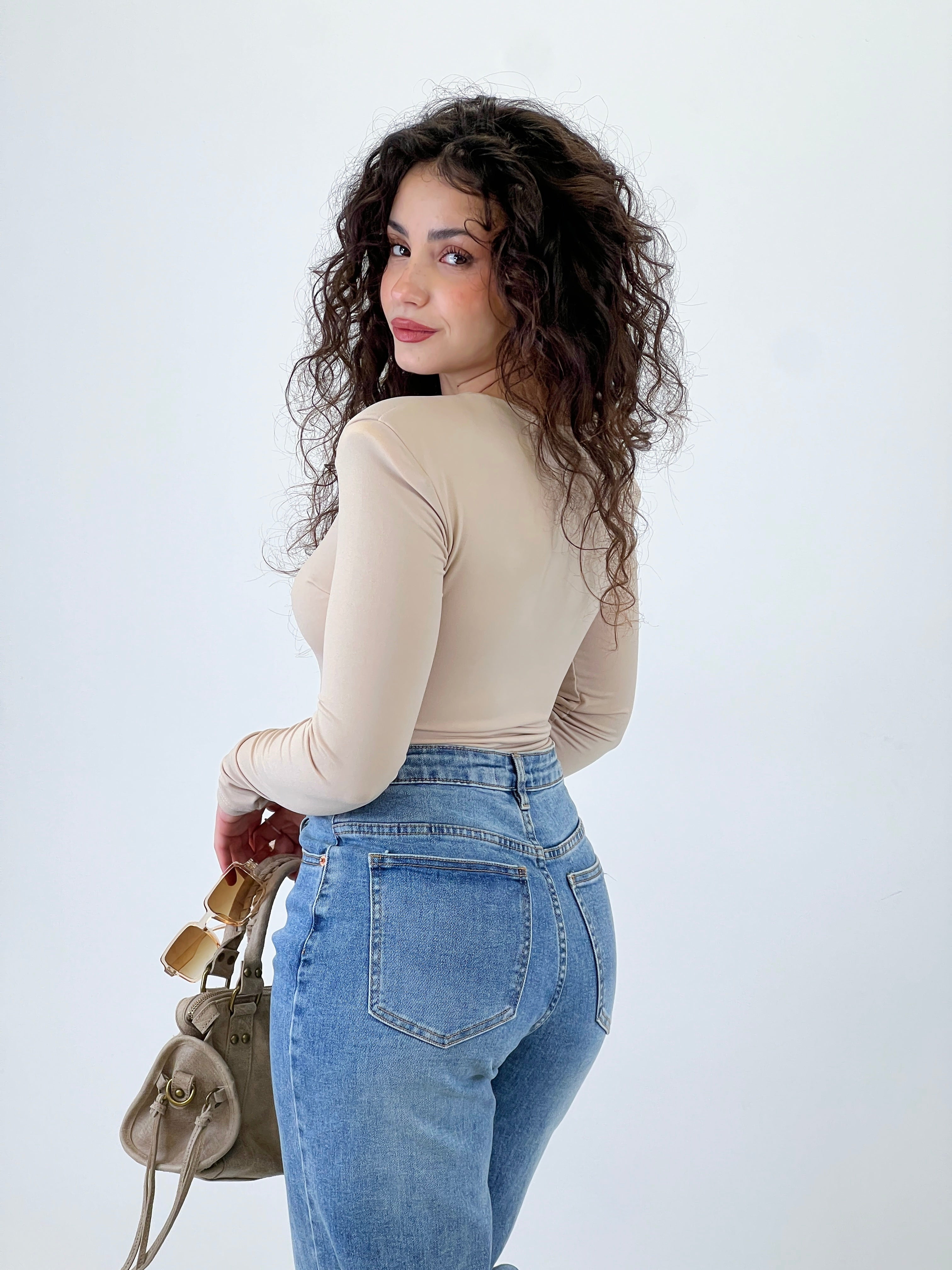 Body escote cuadrado