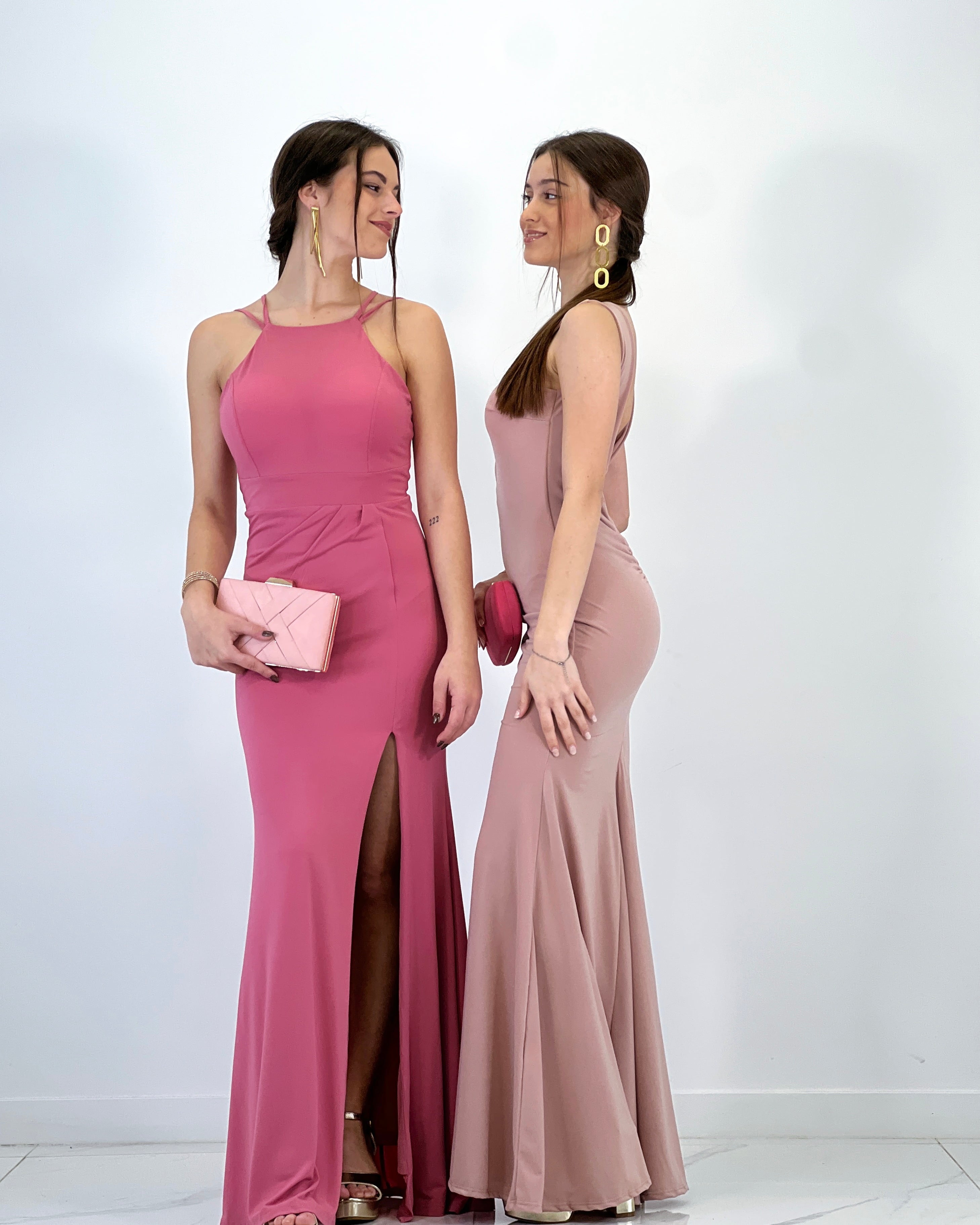 Vestido halter ceremonia Dionisia