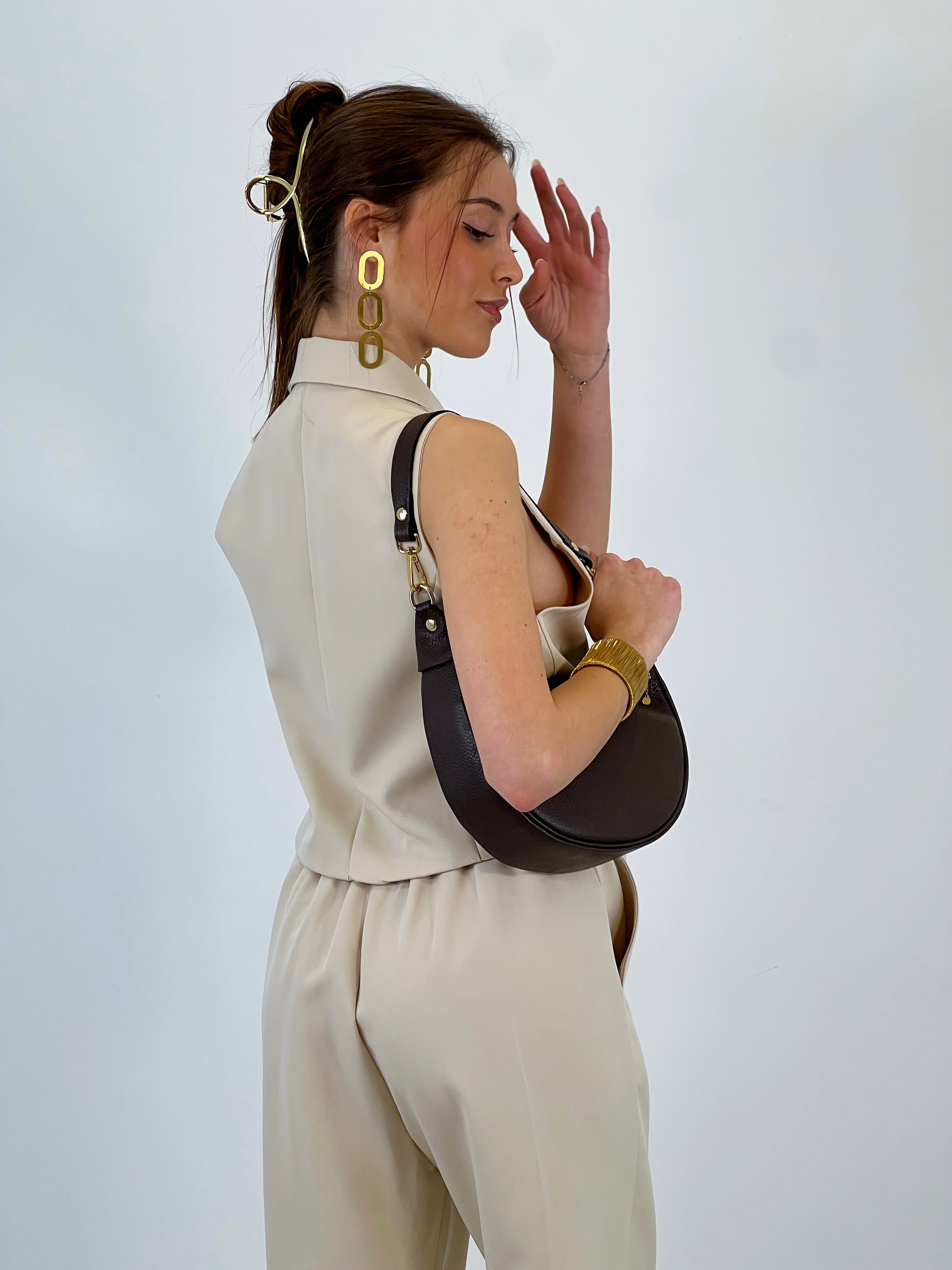 Conjunto pantalón y chaleco Paris