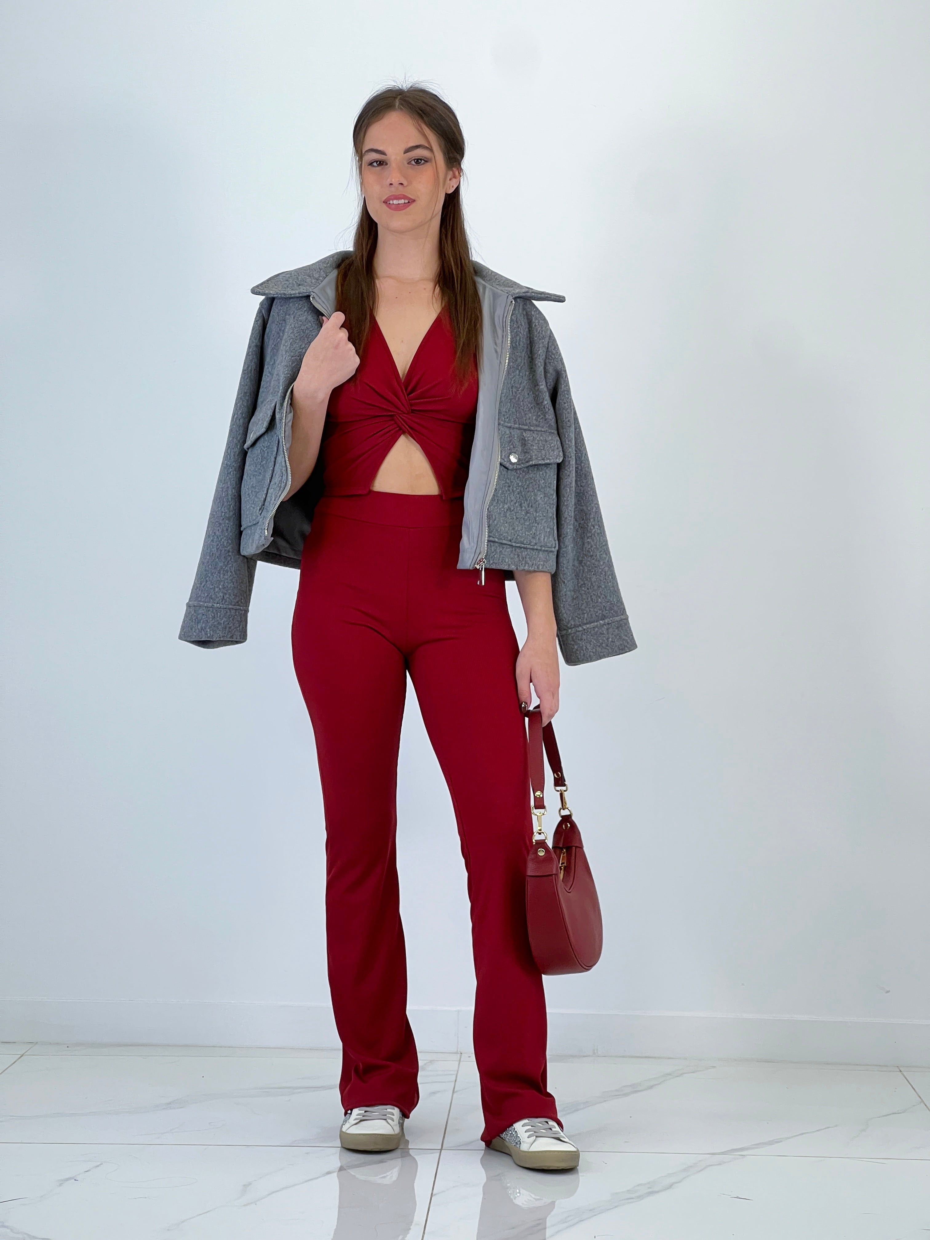 Pantaló de goma canalé