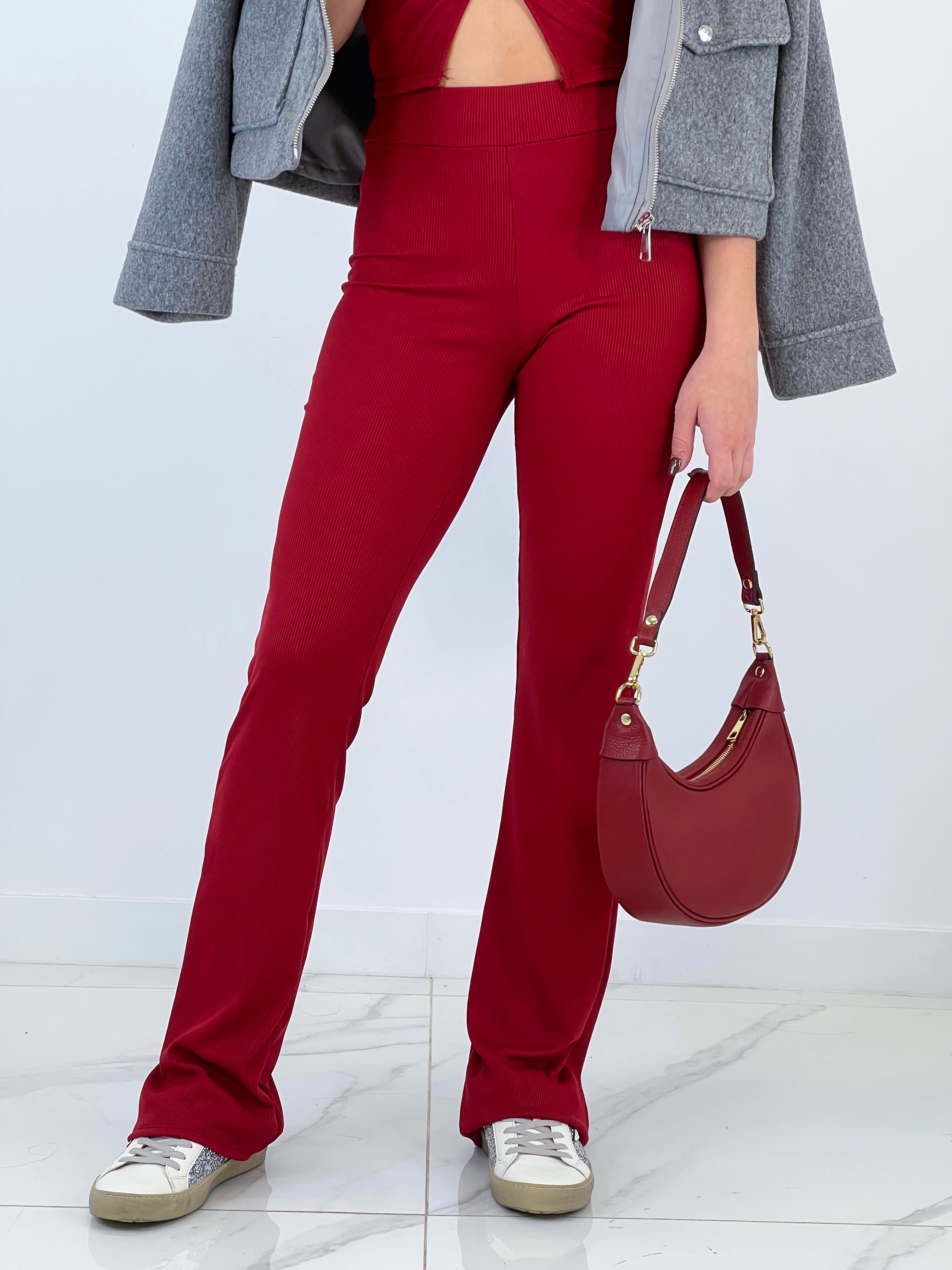 Pantaló de goma canalé