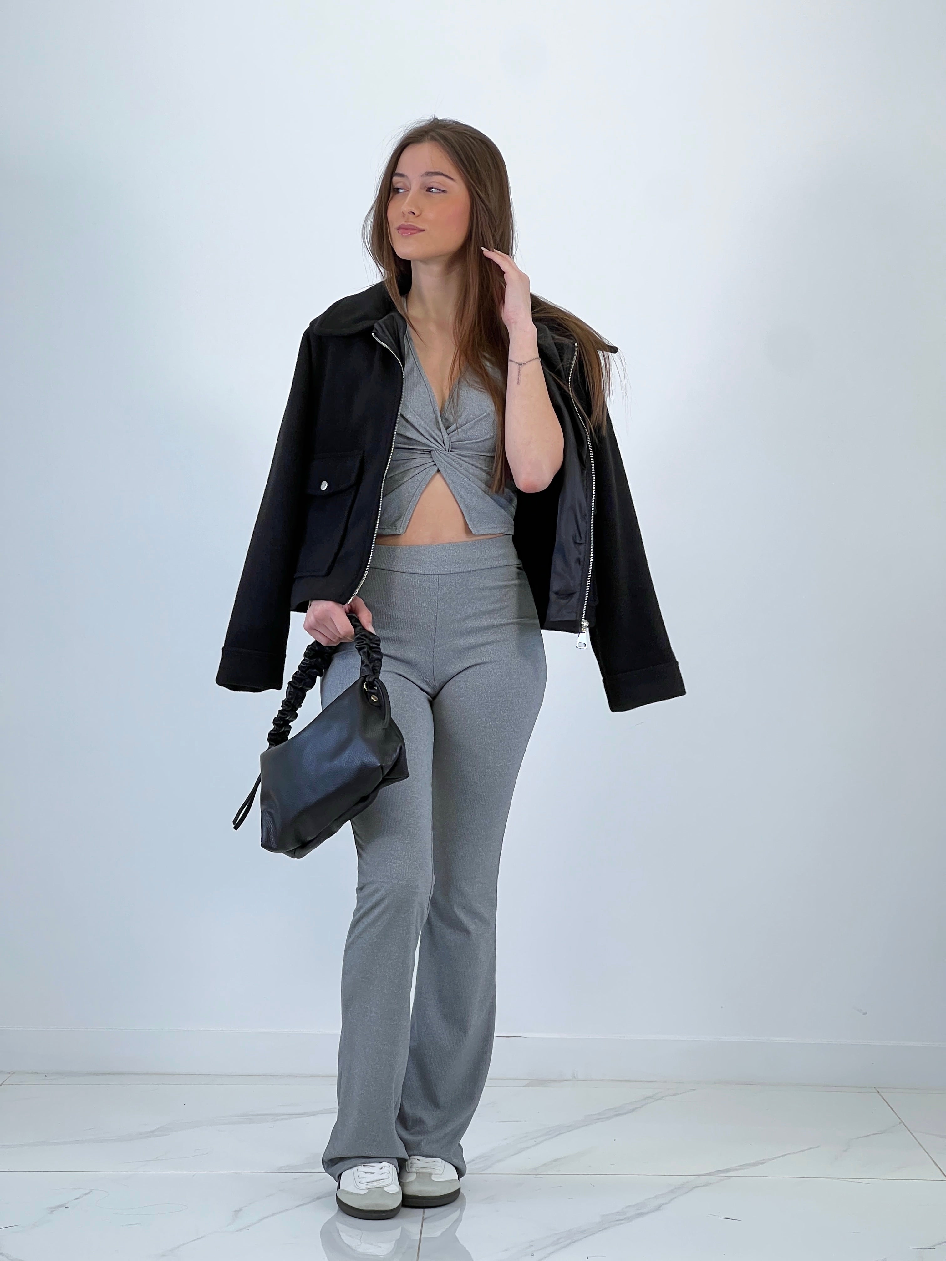 Pantaló de goma canalé