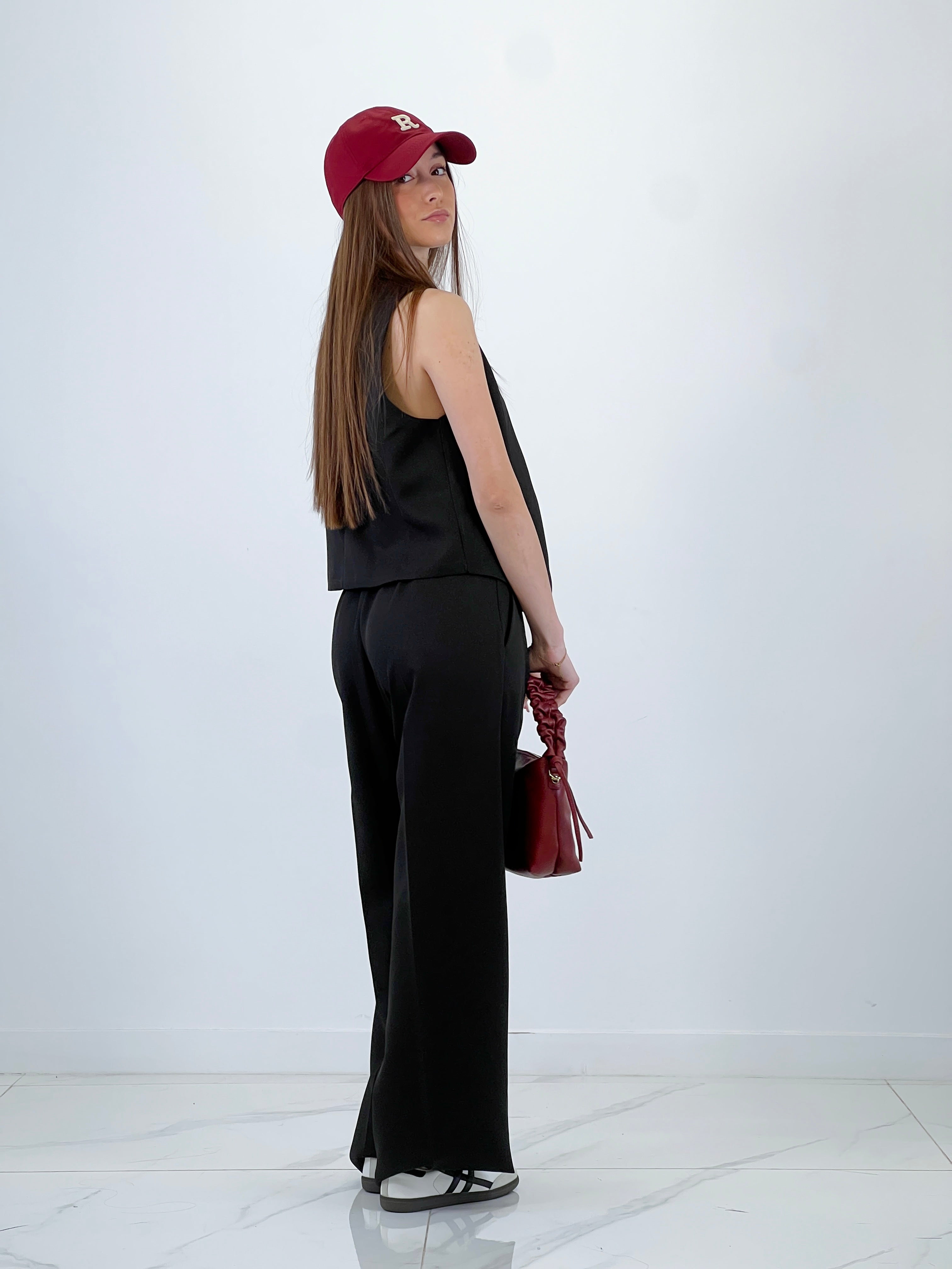 Conjunto pantalón y chaleco Paris