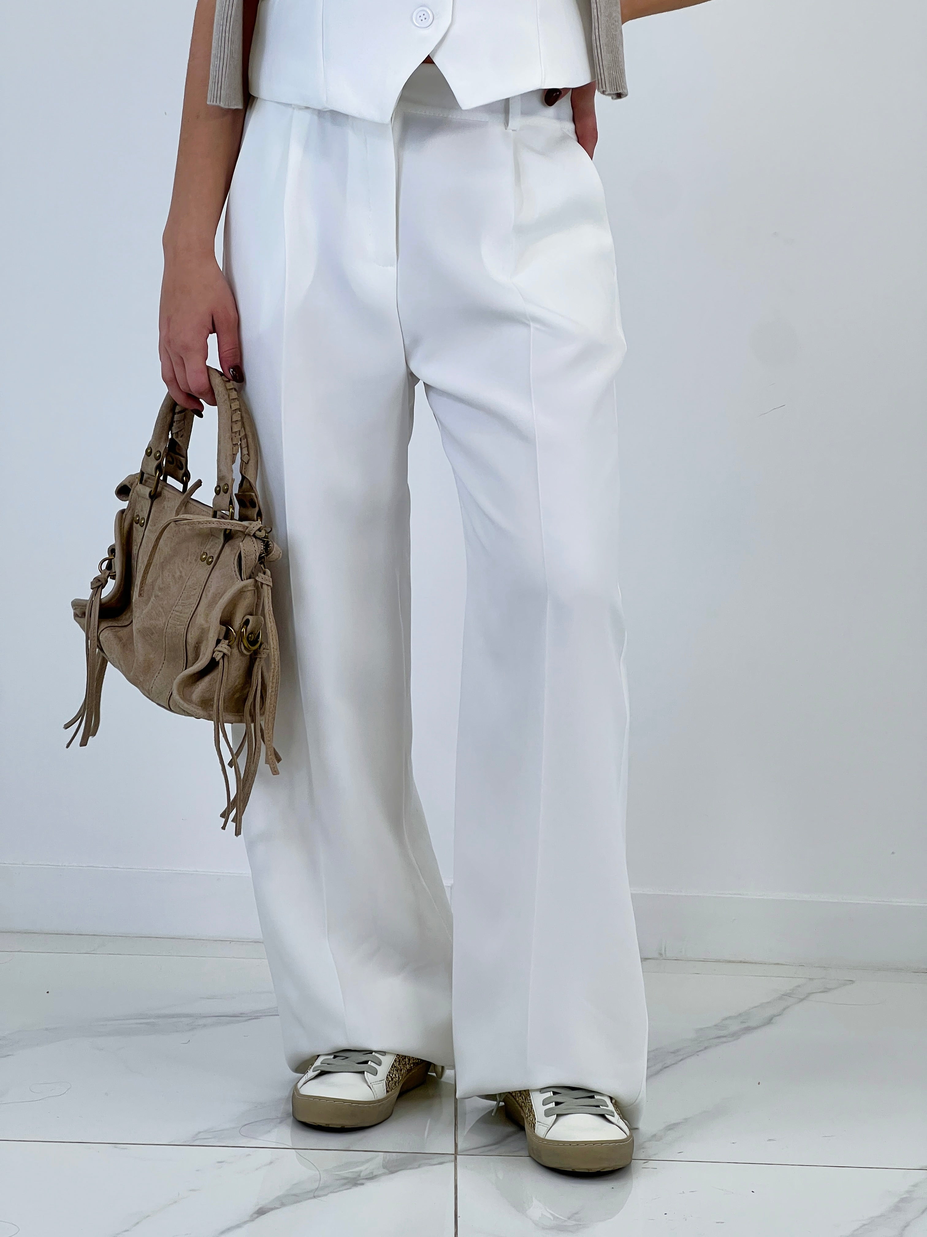 Conjunto pantalón y chaleco Paris