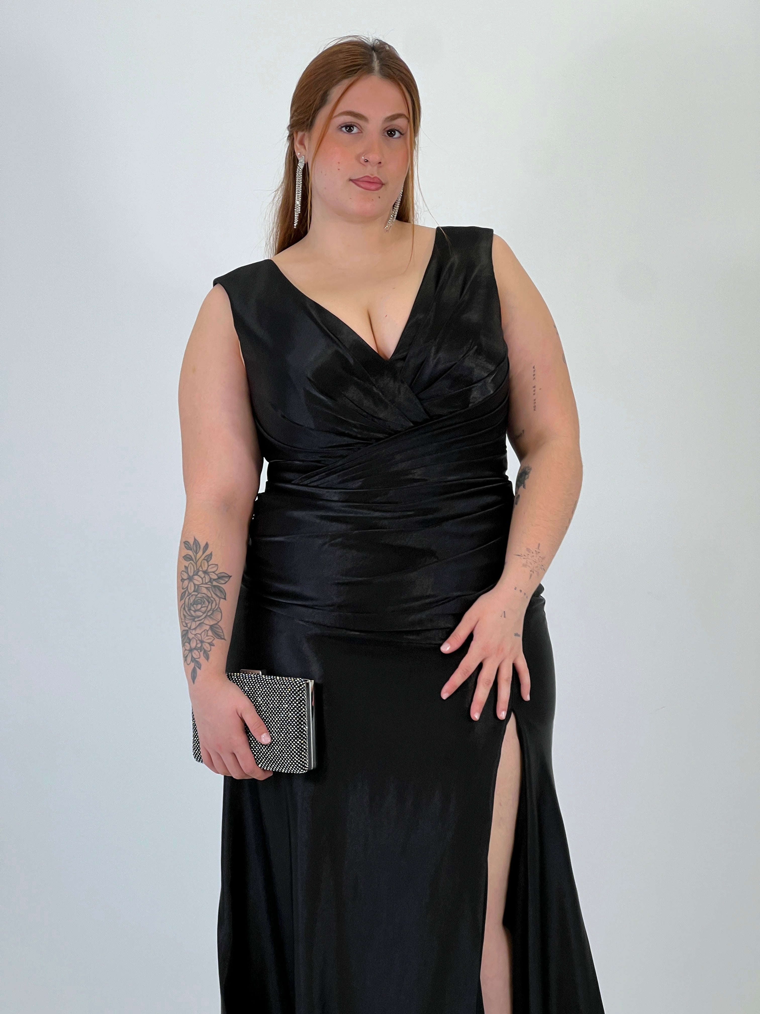 Vestido satinado Yael