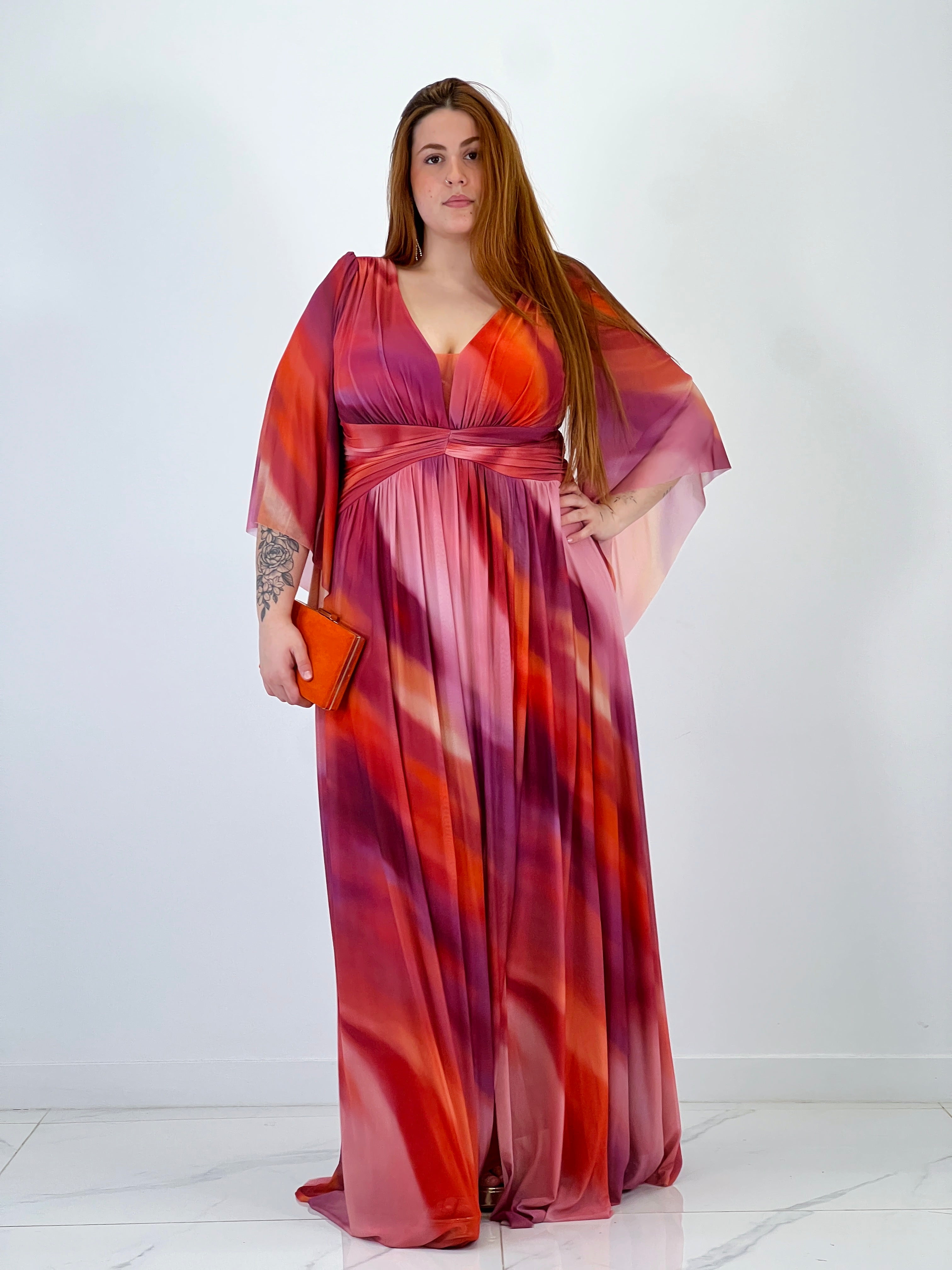 Vestido acuarela Tiffany