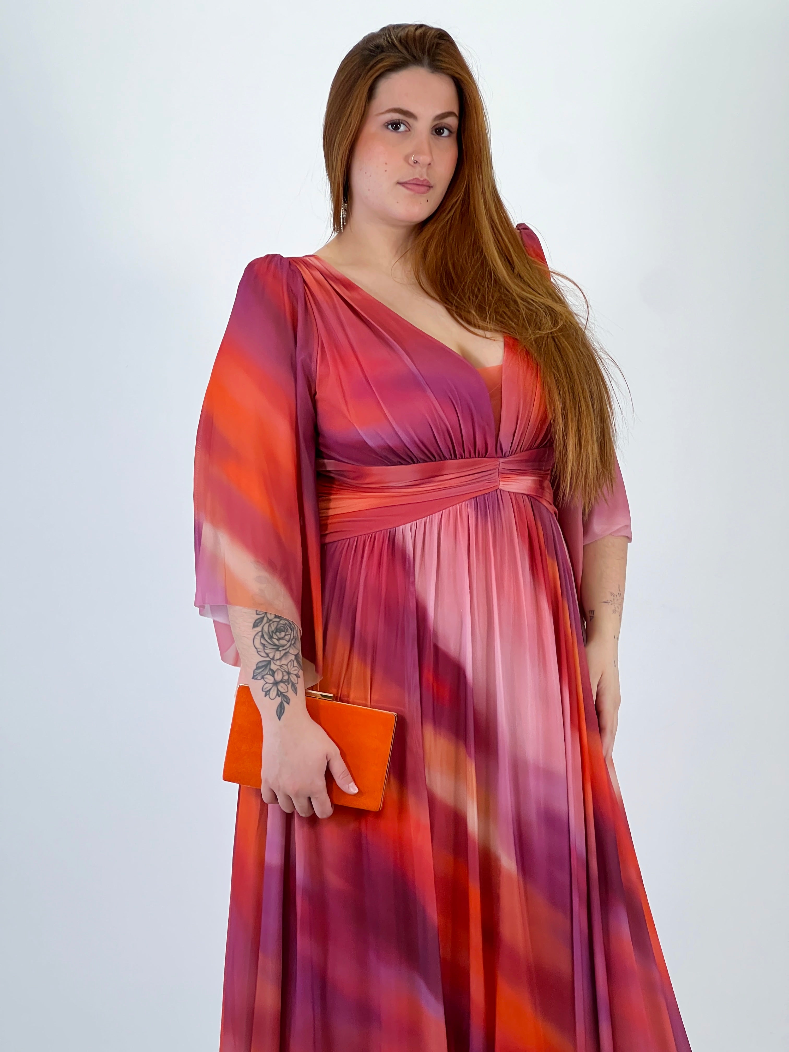 Vestido acuarela Tiffany