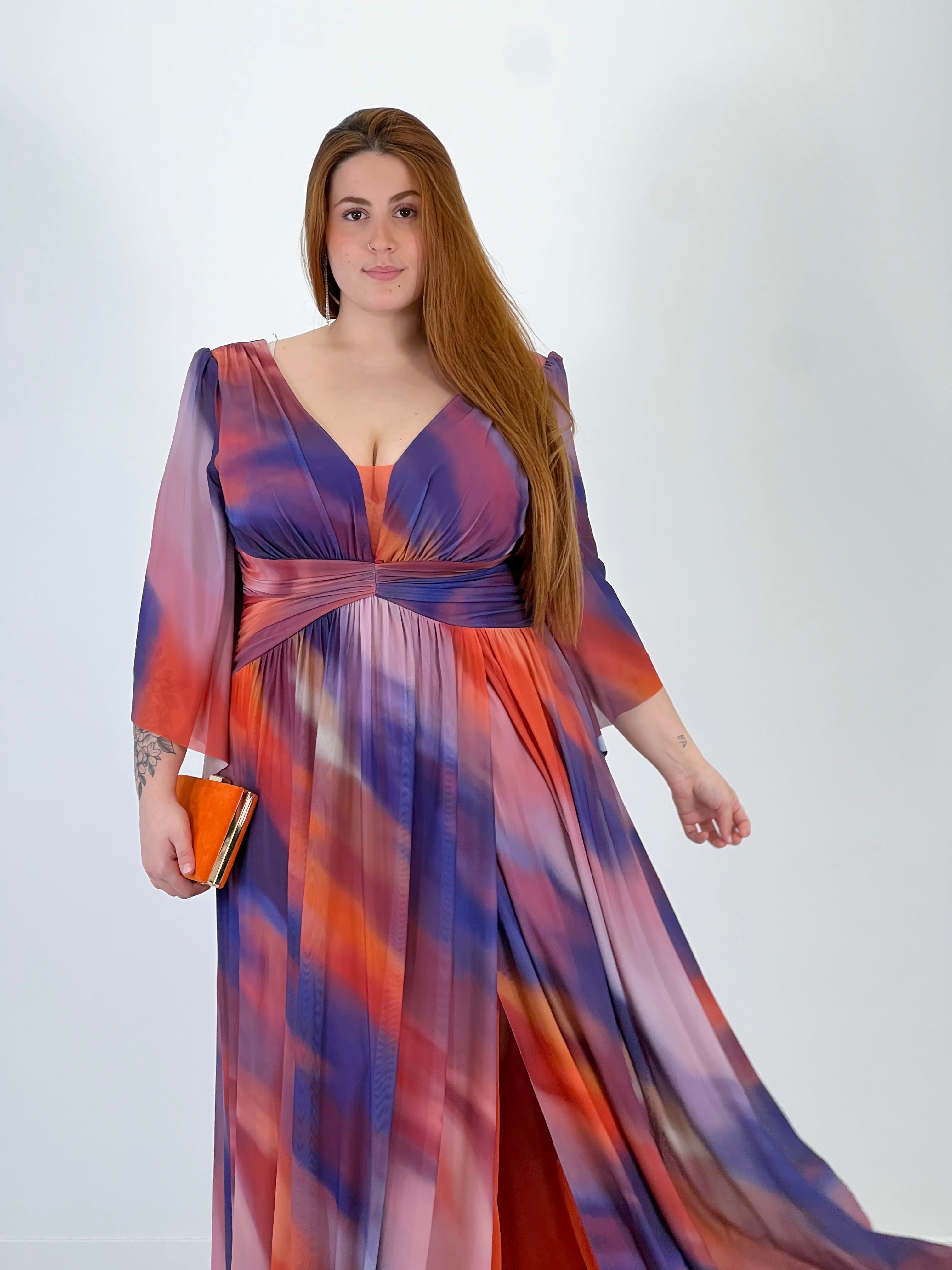 Vestido acuarela Tiffany