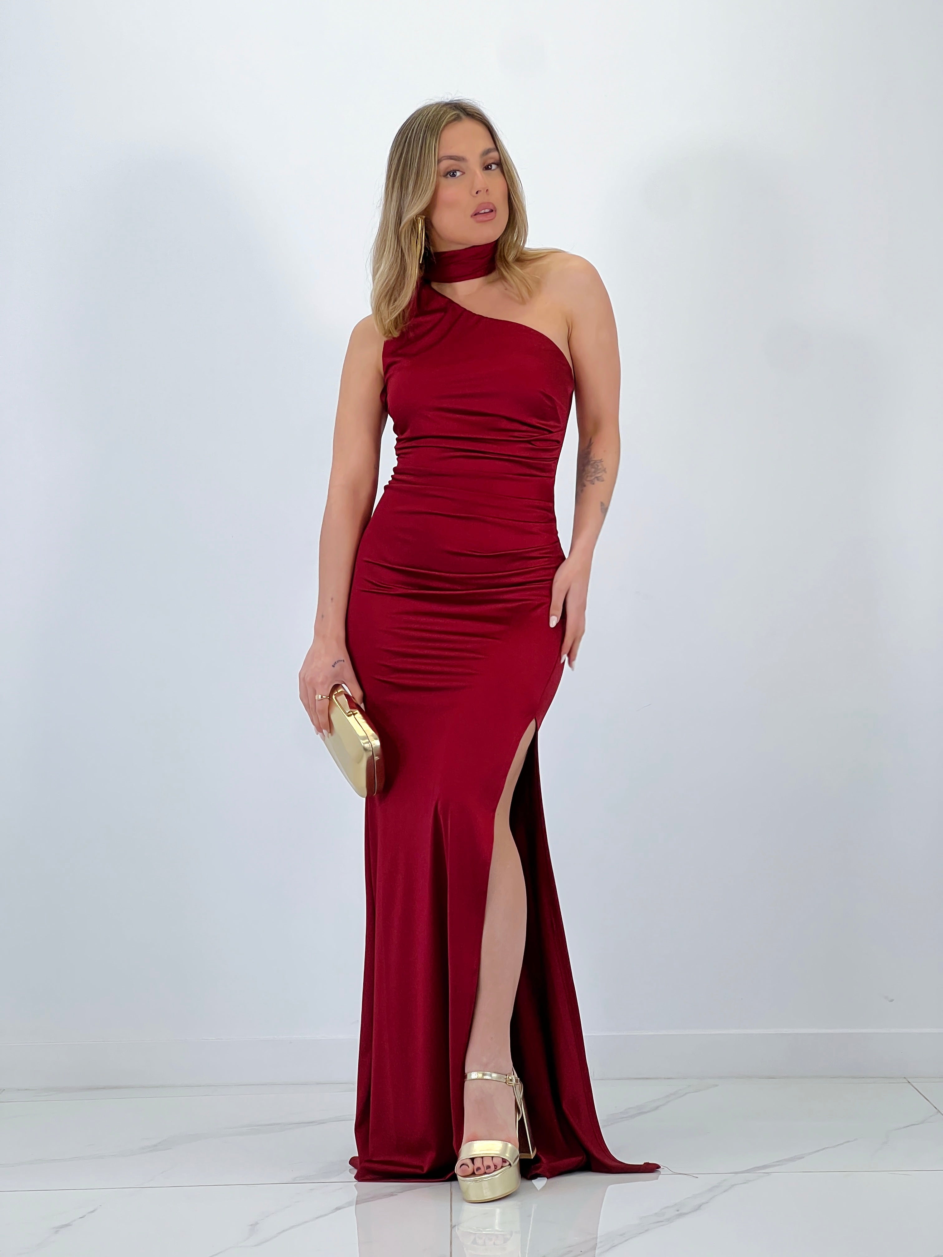 Vestido asimétrico Cristel