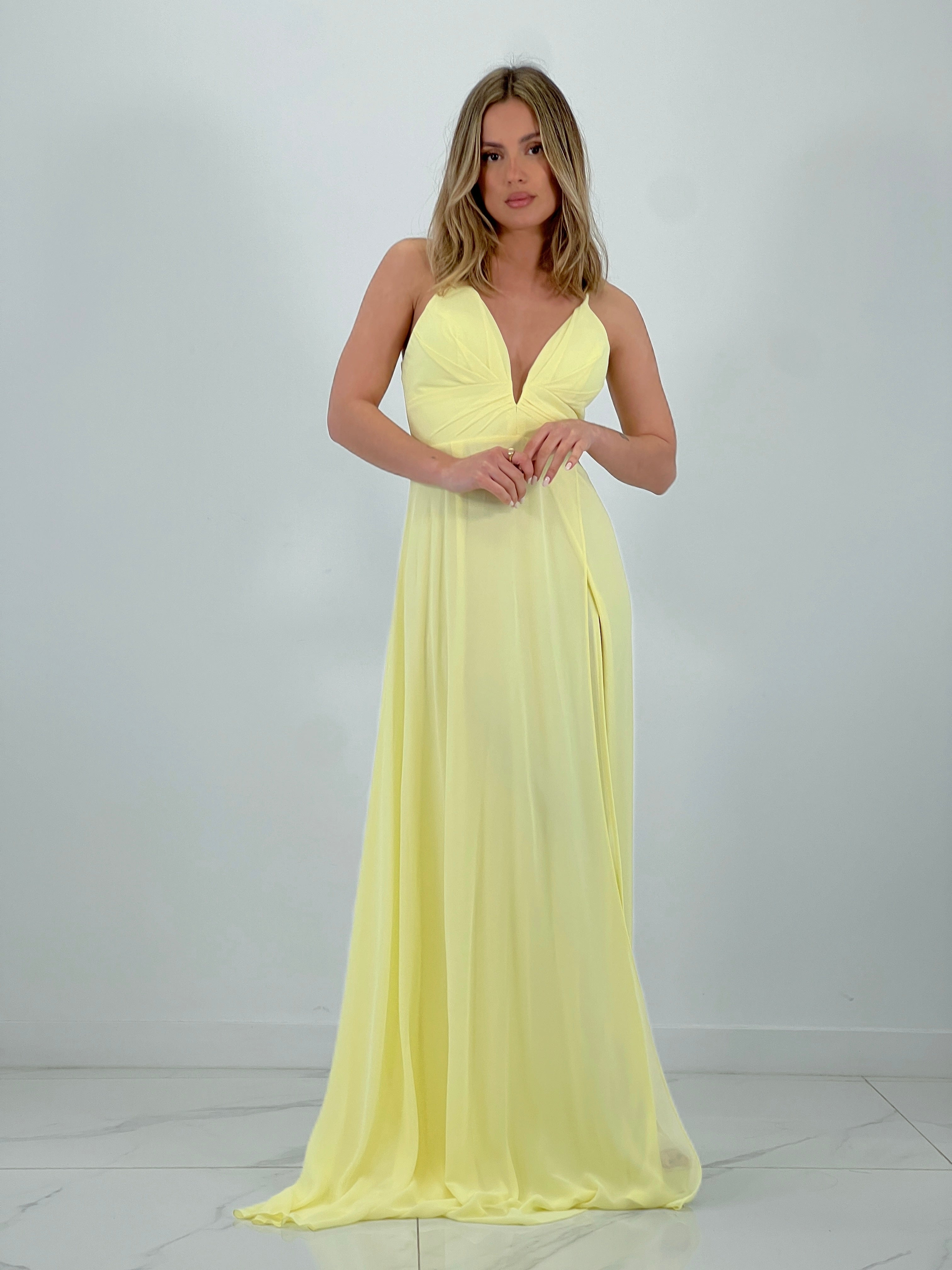 Vestido ceremonia Escote V - Zebra&Maduixa®