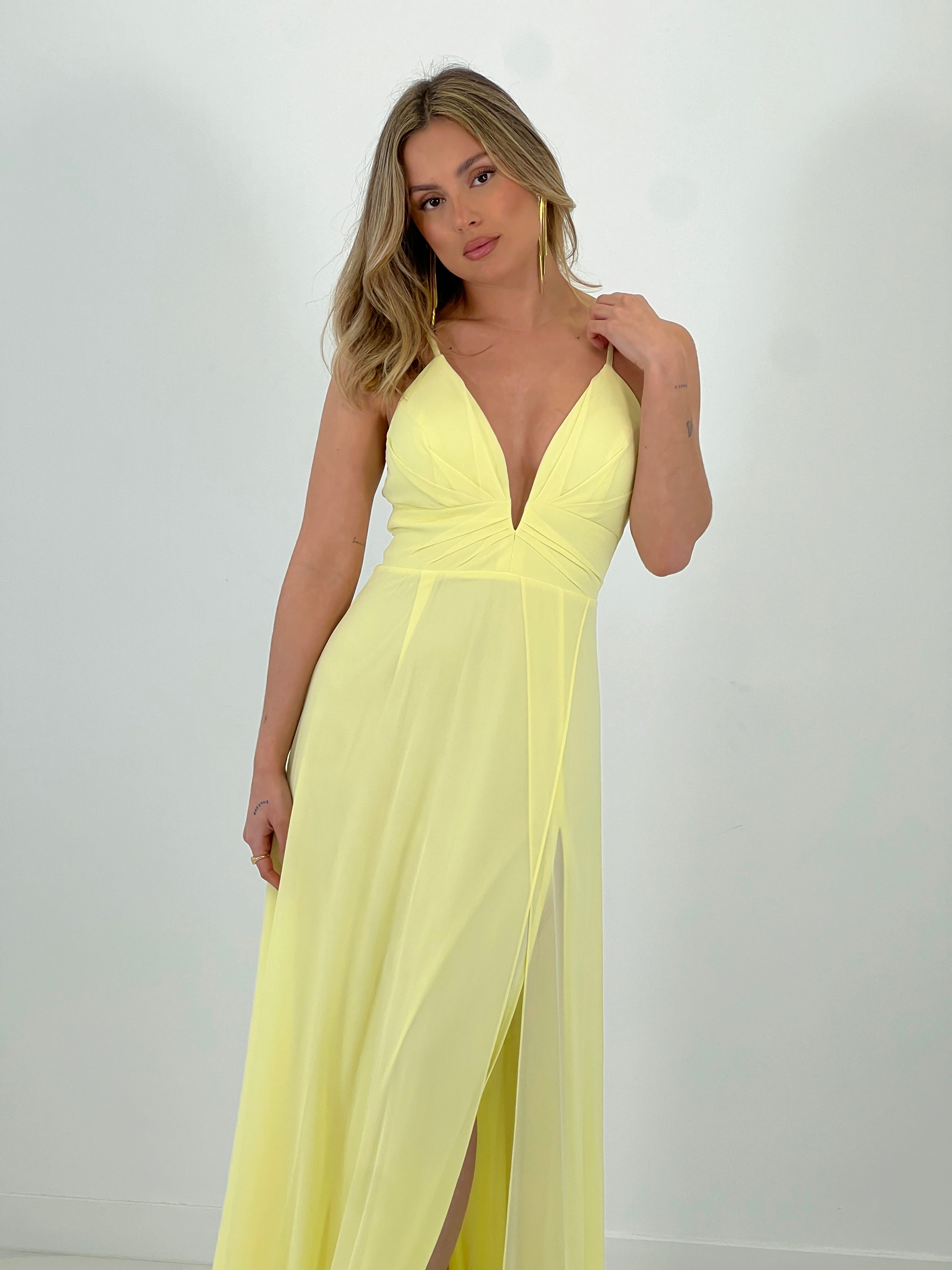 Vestido ceremonia Escote V - Zebra&Maduixa®