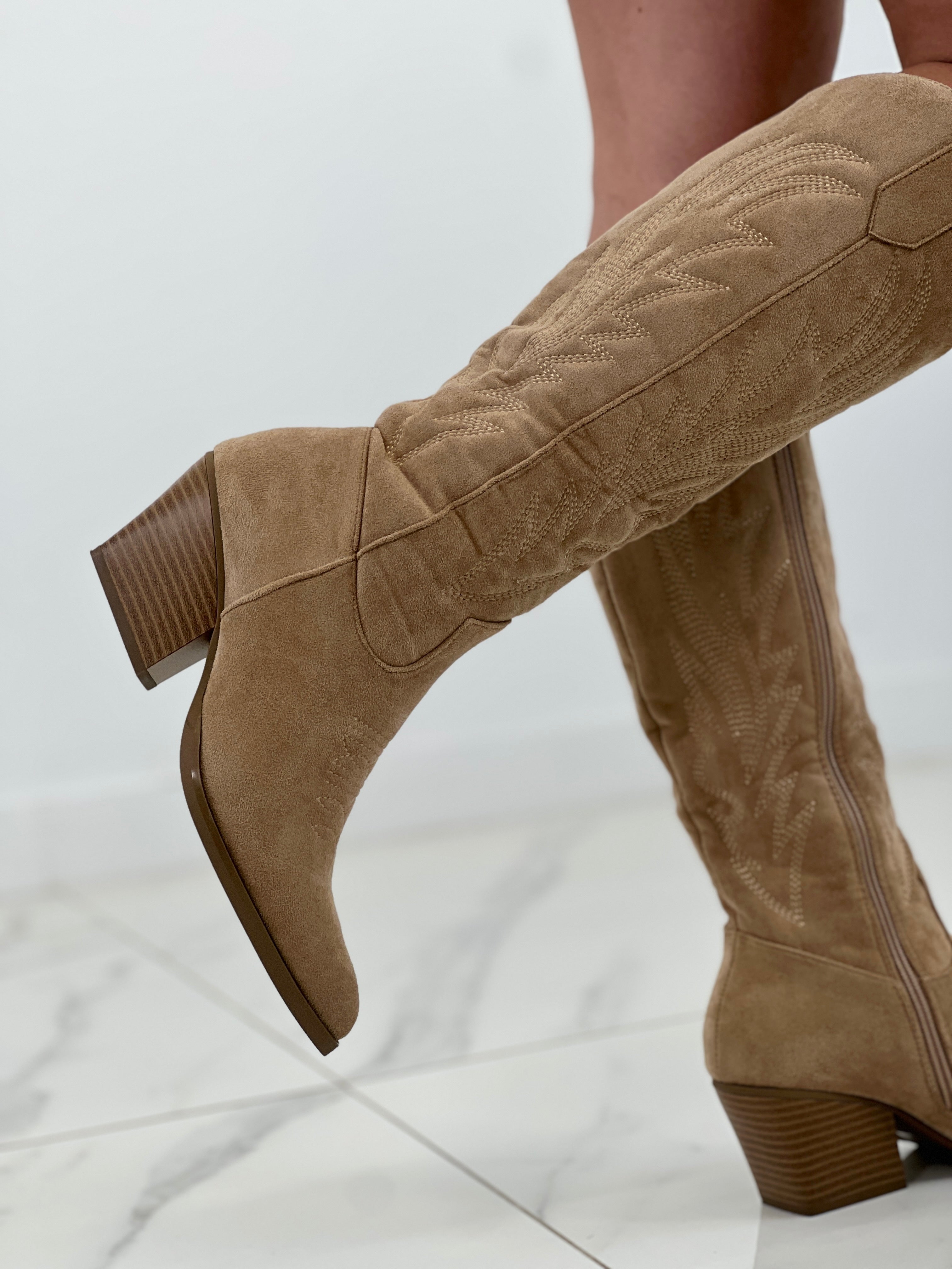 Botas cowboy California piel vuelta