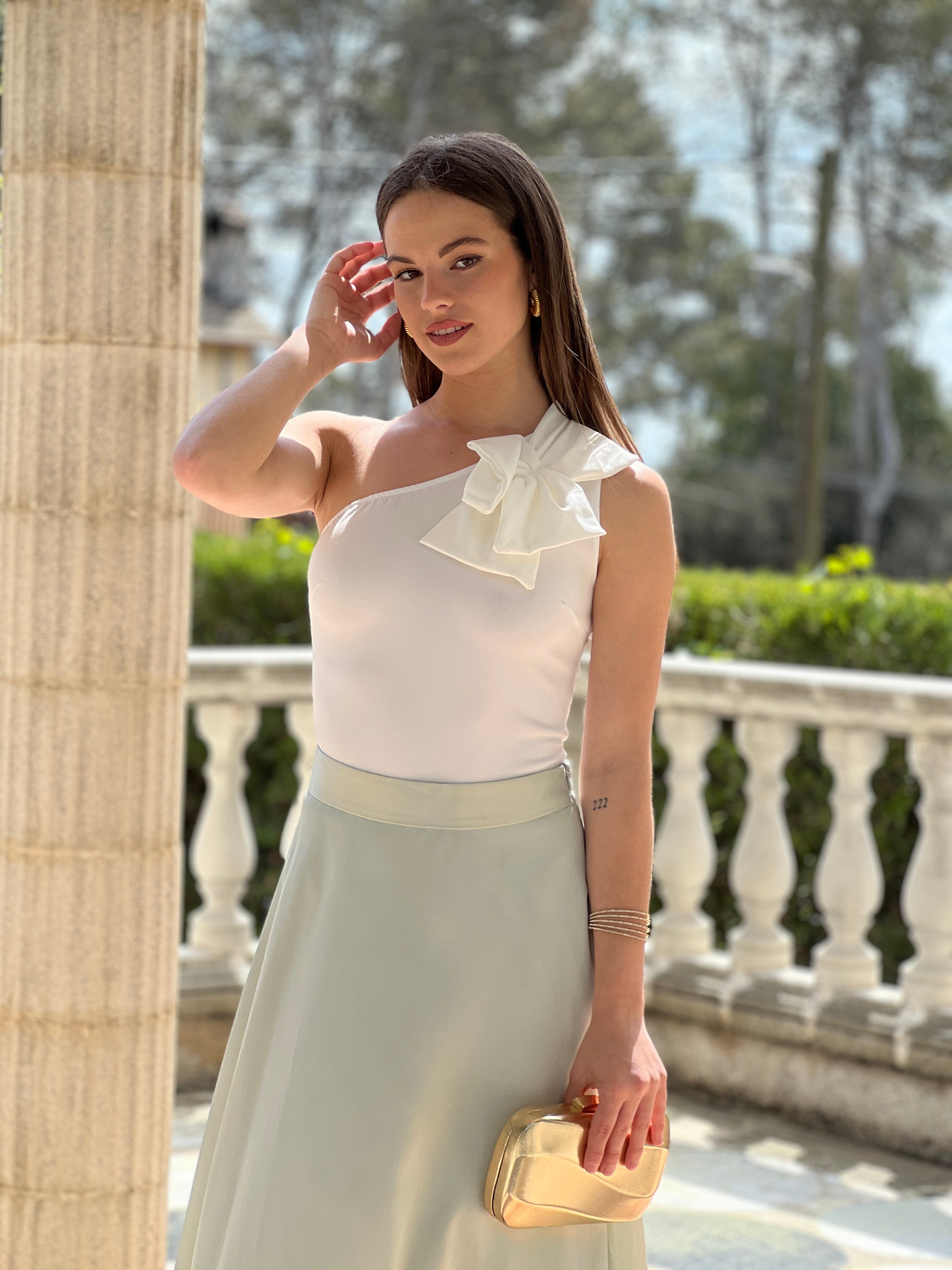 Falda larga Valentina