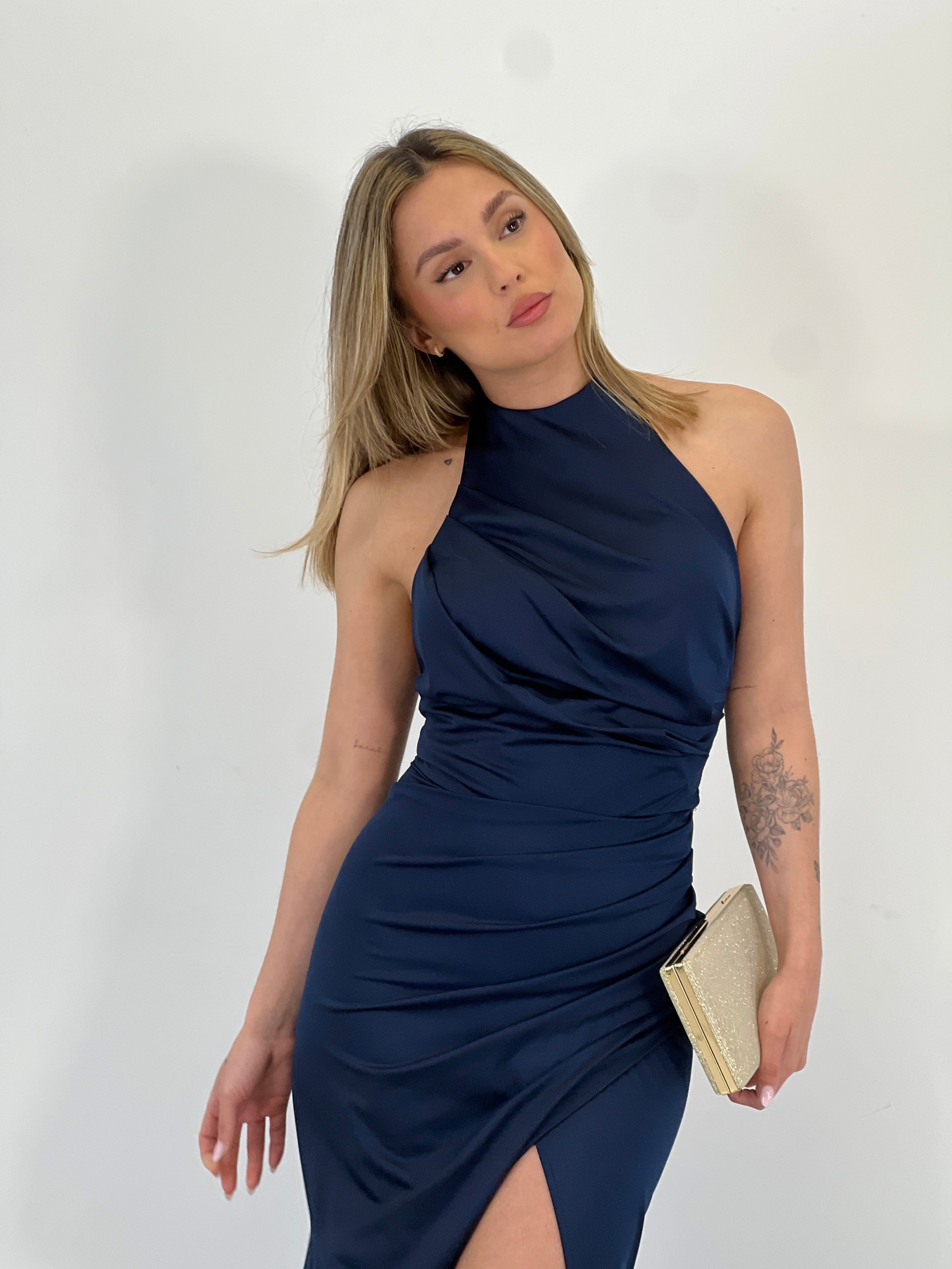 Vestido halter Rebeca