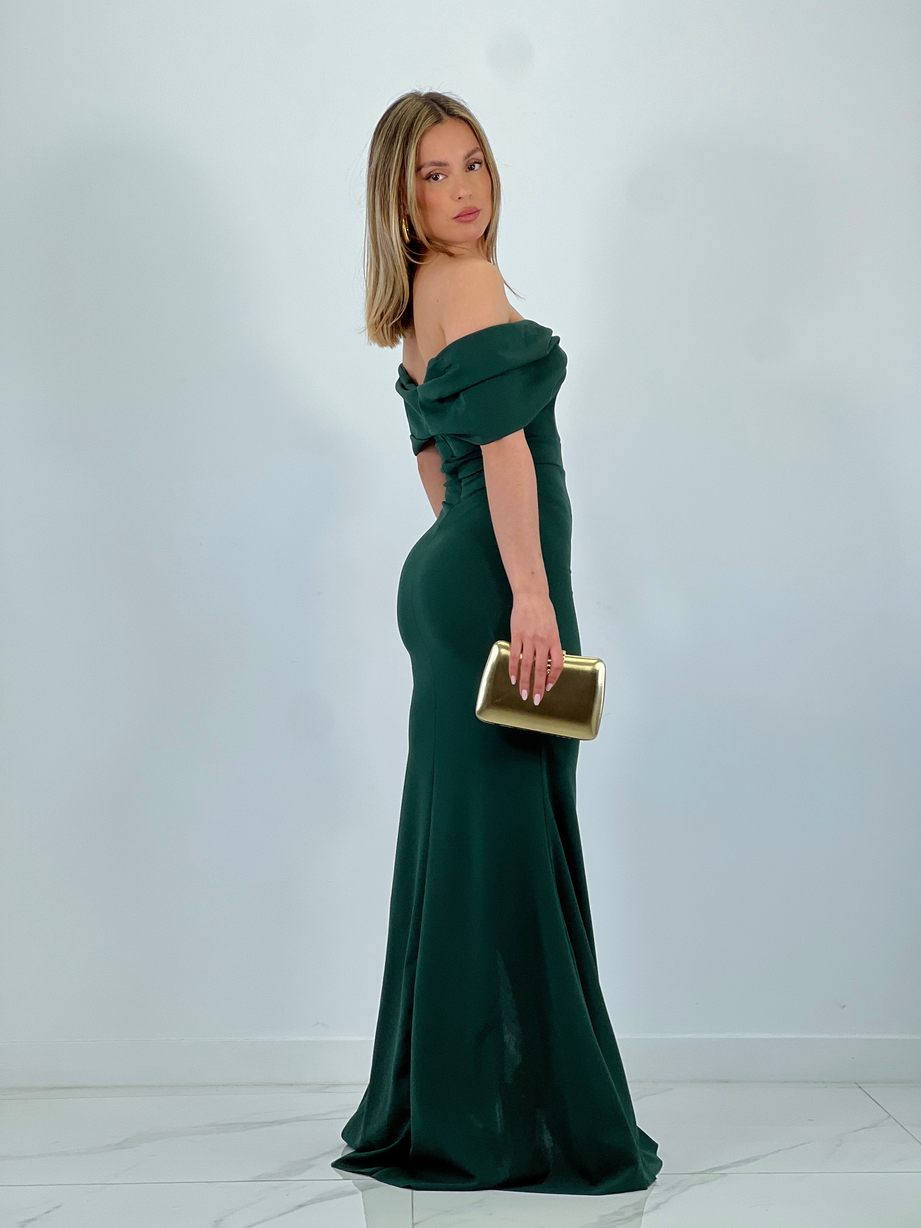 Vestido palabra de honor Patricia